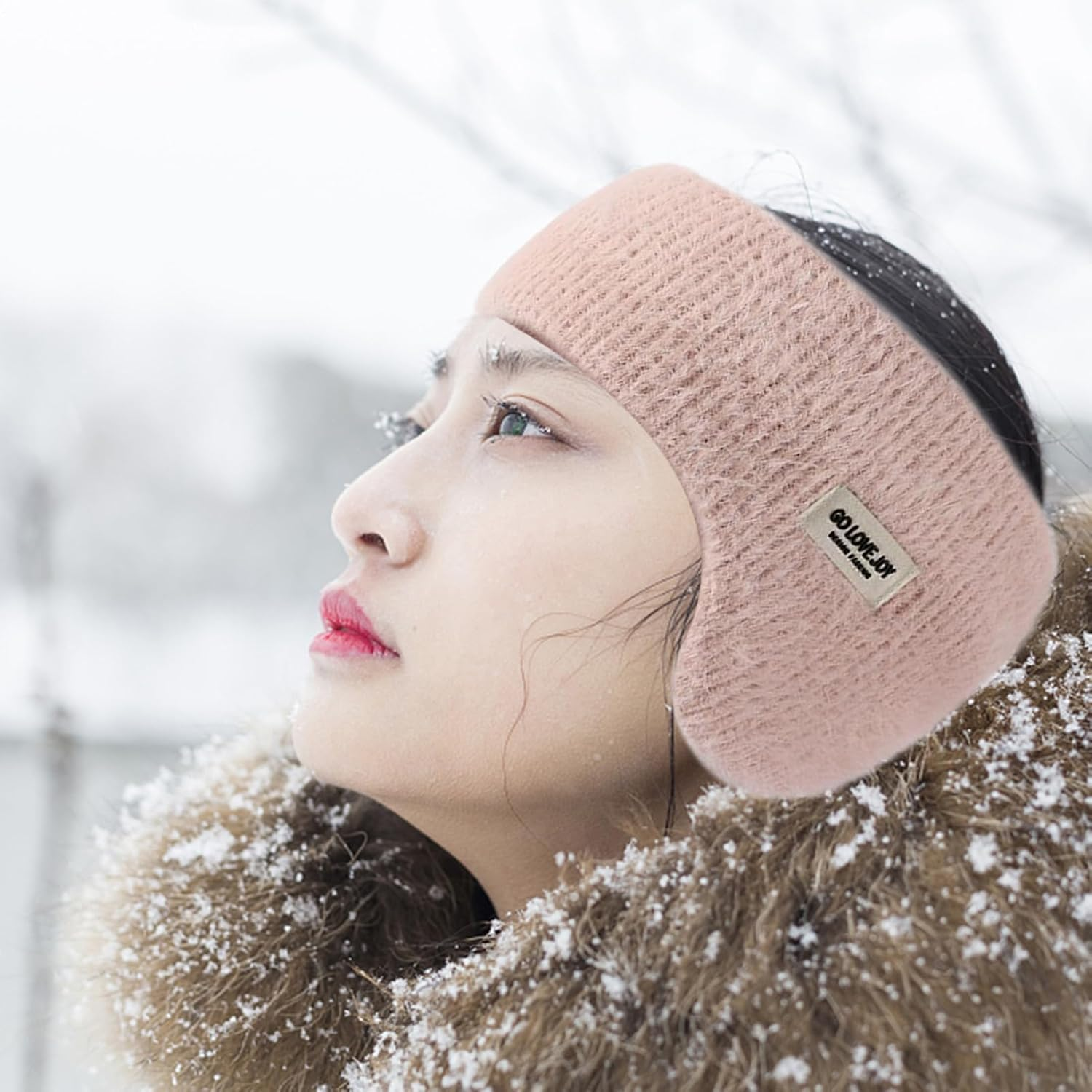 Sleeping Ear Muffs | Sleep Noise Cancelling Ear Muffs - Adjustable Waterproof Headbands Winter Warmth for Women Adults Kids Running Airplane Concerts Snorers - 1 image number 4