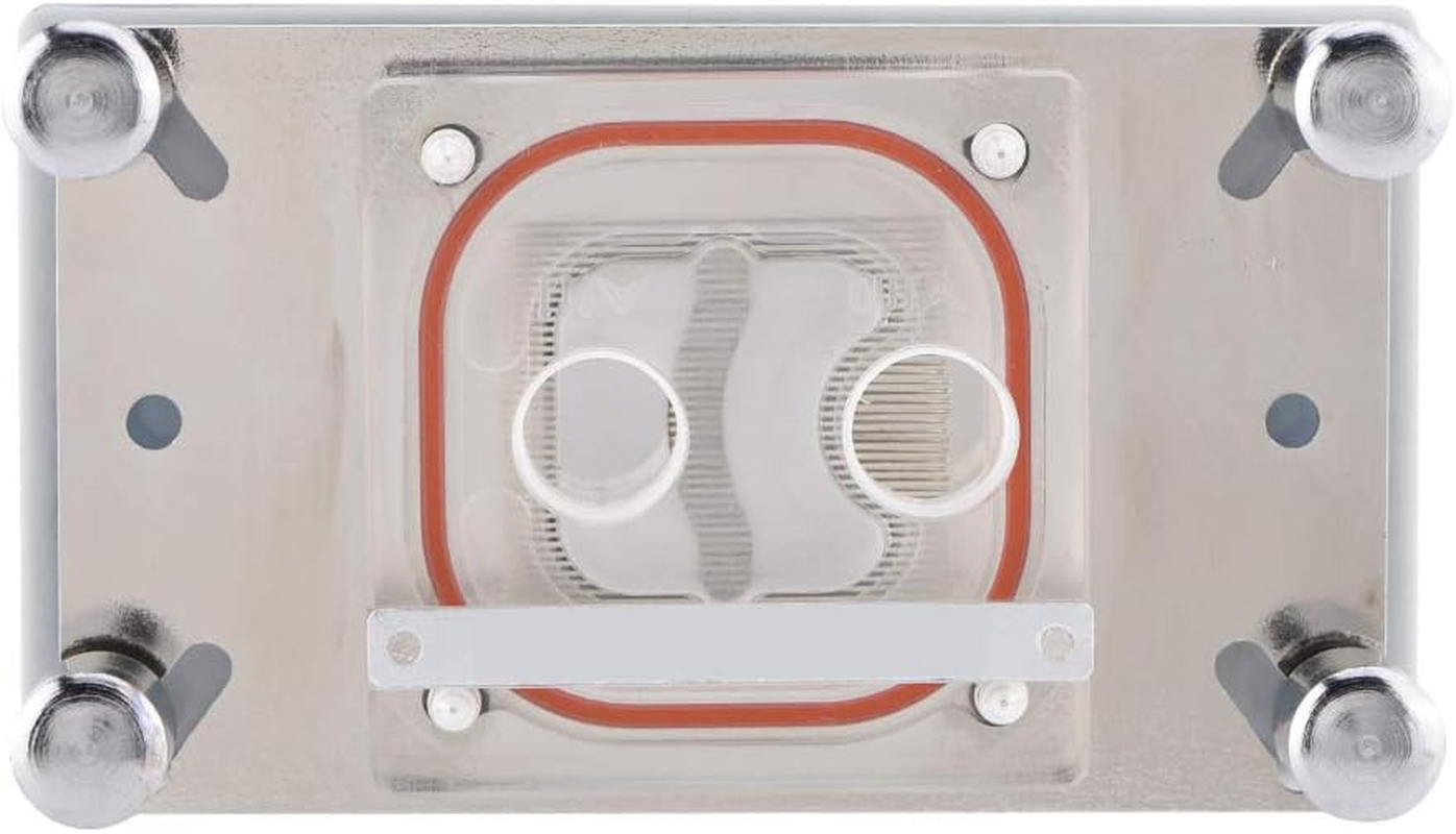 CPU Water Cooling Block, Computer Waterblock with Copper Base and Micro Channel, for AM2/AM2+/AM3/AM3+/AM4/FM2+ Cpus image number 2