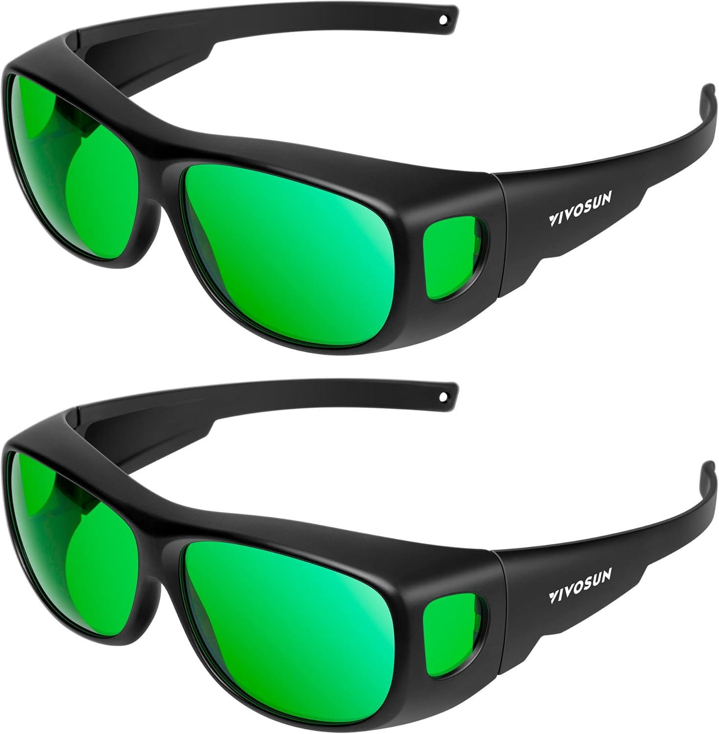 VIVOSUN 2-Pack Indoor Hydroponics LED Grow Room Glasses with Glasses Case image number 3