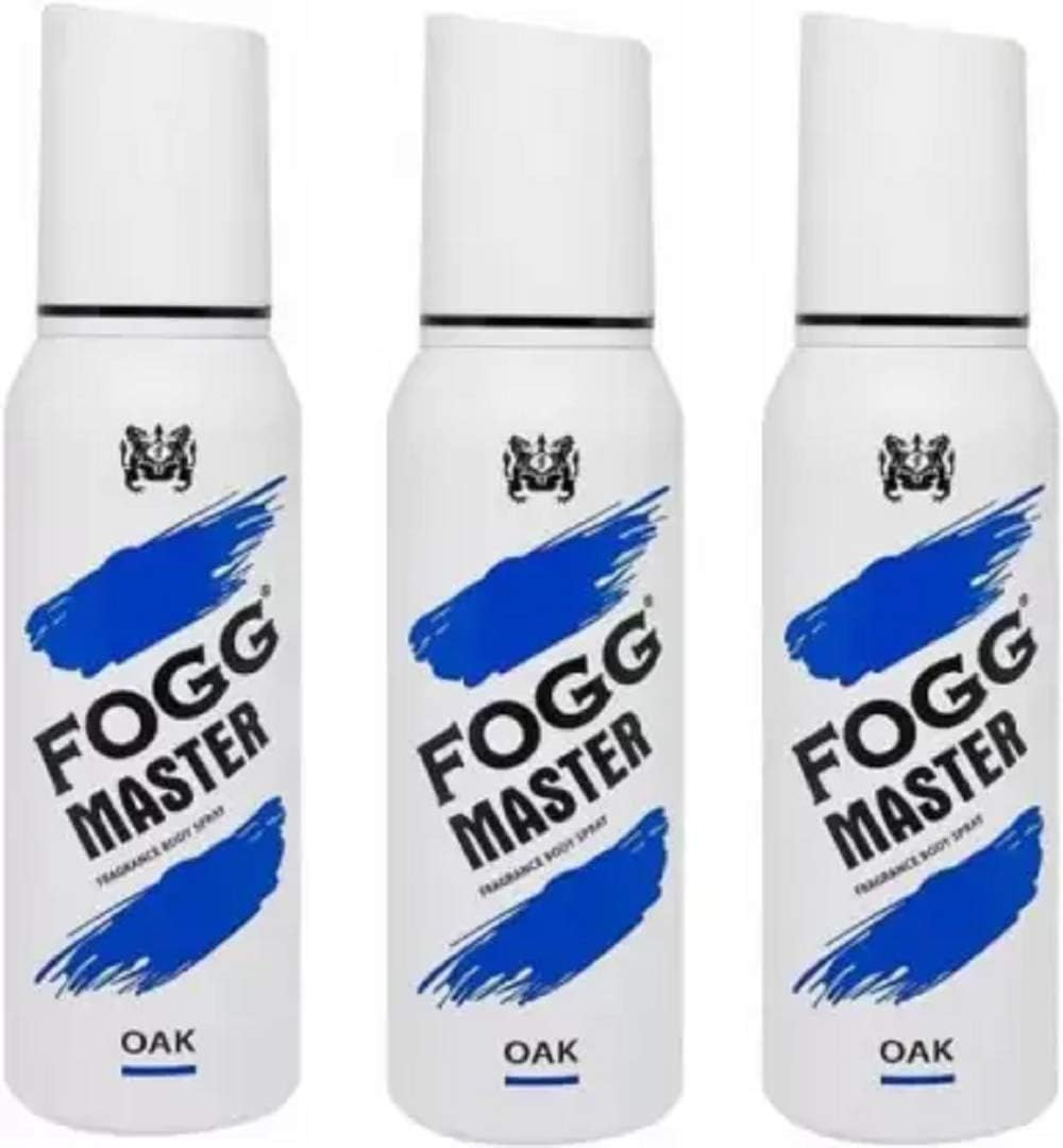 Fogg Foog Master Oak Deo Body Spray - for Women (300 G, Pack of 3)