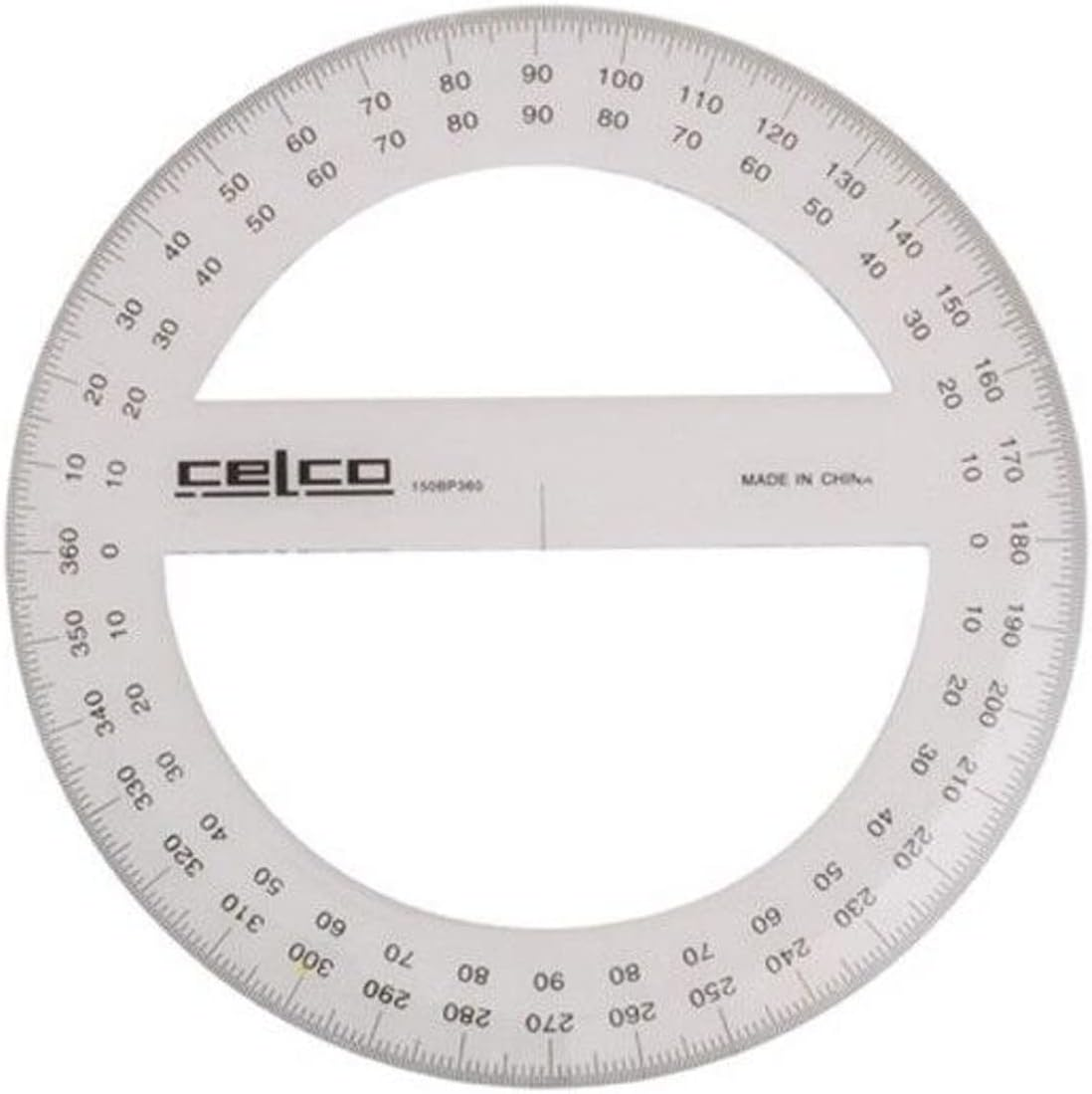 Celco 360 Degree Protractor, 15 Cm