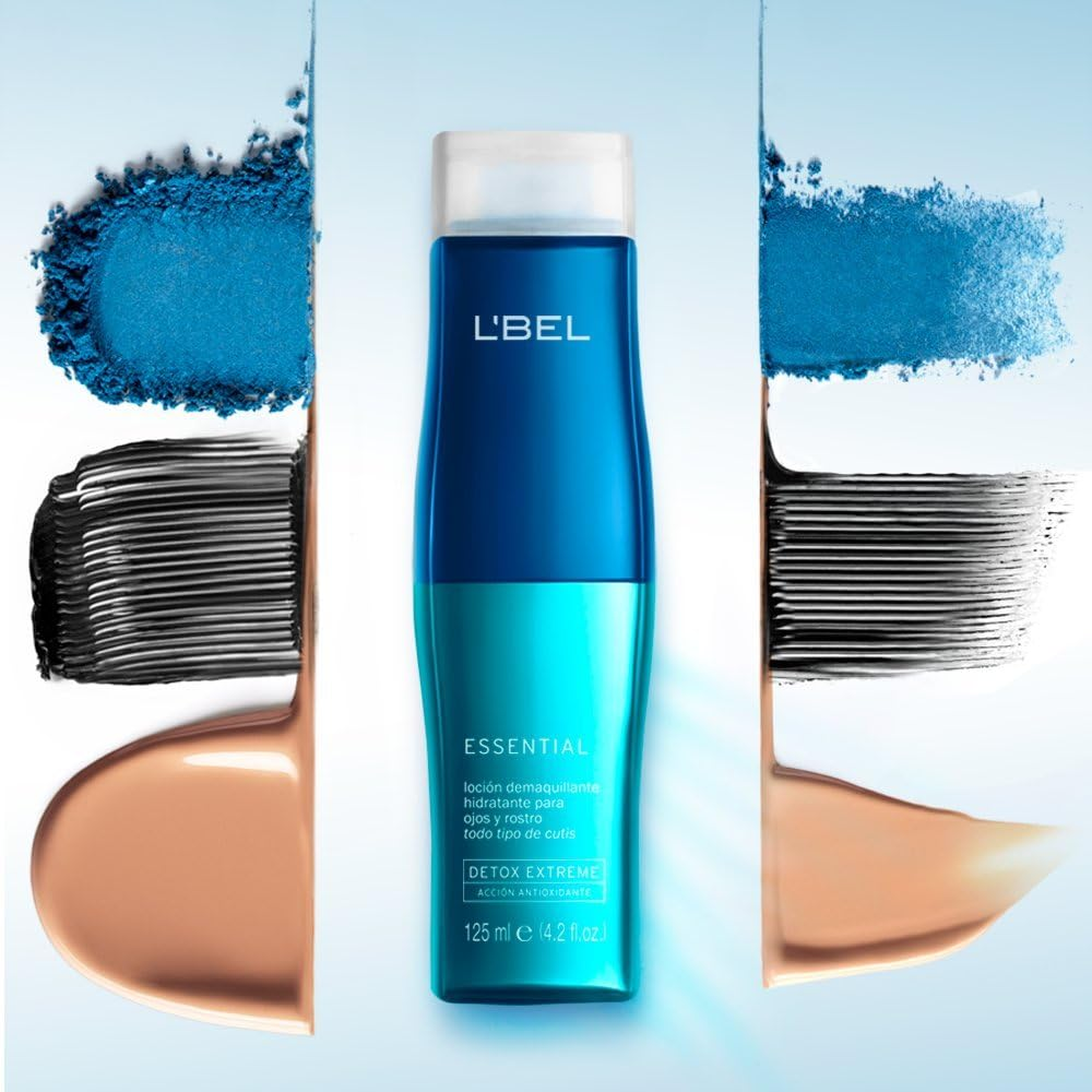 L'Bel Essential Moisturizing Eye and Face Makeup Remover Lotion for All Skin Types image number 1