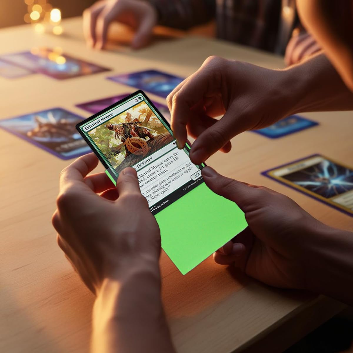 Premium Topload Card Sleeves Pack - 1000 Count, 10 Colors, Ideal for MTG, Yugioh, Sports & Game Cards, 66X91Mm, Dual Texture (Matte & Glossy) Trading Card Protectors