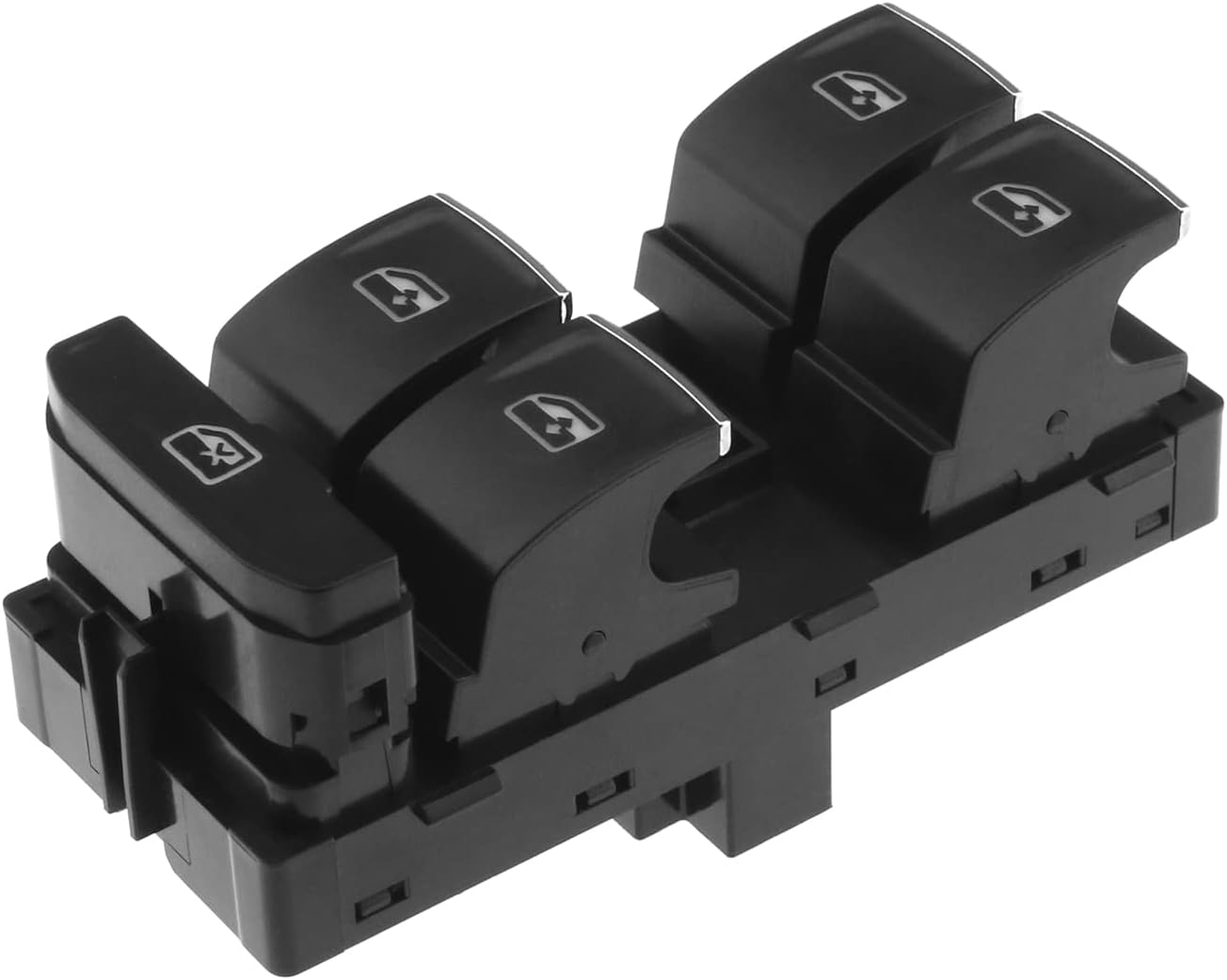 Emagtech Power Window Lifter Switch Window Control Switch 5G0959857/5GG 959 857 A/ 5G0 959 857C Compatible with Arteon Variant Automotive Replacement Parts Black image number 1