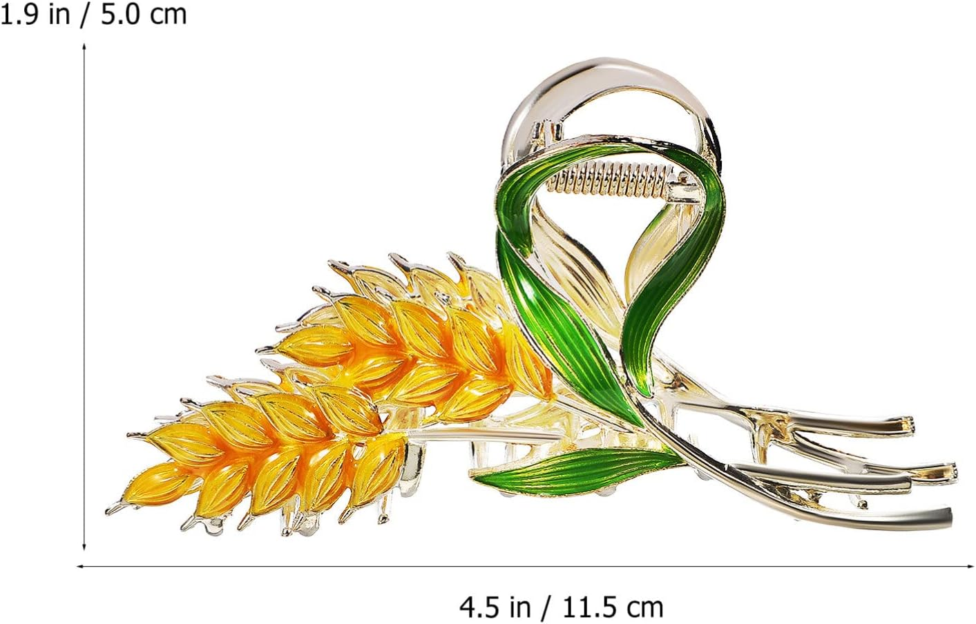 Beaupretty Large Hair Clips Flower Metal Hair Clips Hair Clip Flower Hair Clips Thick Hair Clips 6 Pieces image number 6