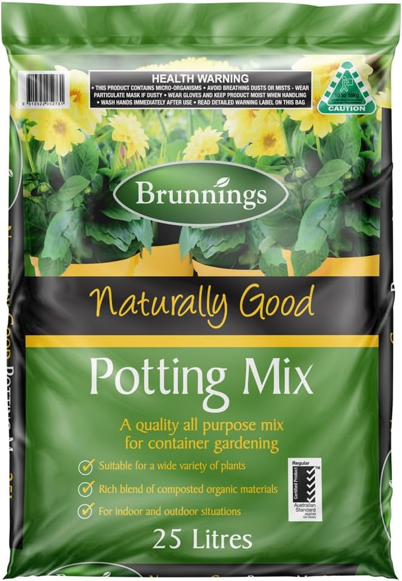 Brunnings Naturally Good All Purpose Potting Mix 25 Litre
