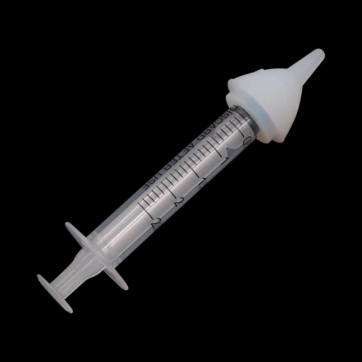 VOANZO Puppy Bottles for Feeding Cat Pill Launcher for Newborn Kittens Dogs Rabbits Small Animals Pet (2 White Nipple+2 Syringes) image number 3