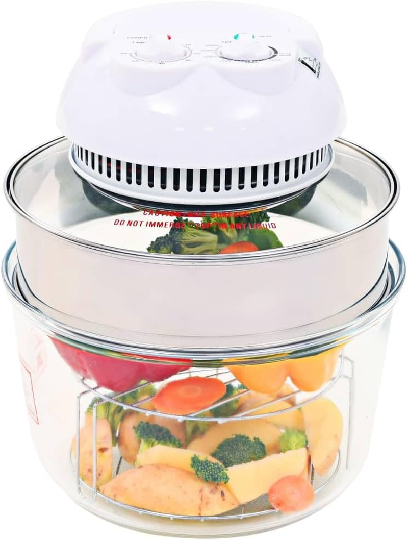 Halogen Convection Oven with Extension Ring 800 W 10 L,Ovens 4.89KG-50653