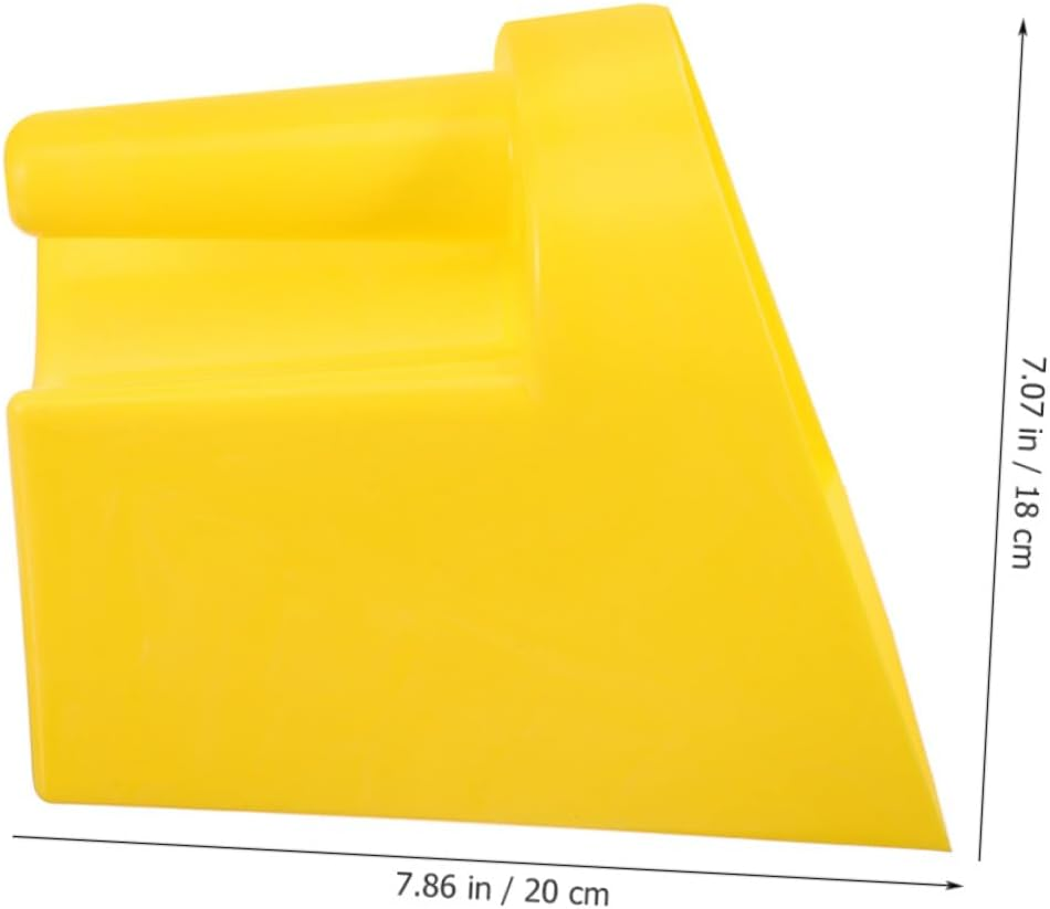 Abaodam Large Plastic Feed Scoop for Livestock Thickened Sturdy Utility Feeding Shovel 2Pcs for Pig Cattle Sheep Poultry Feeding