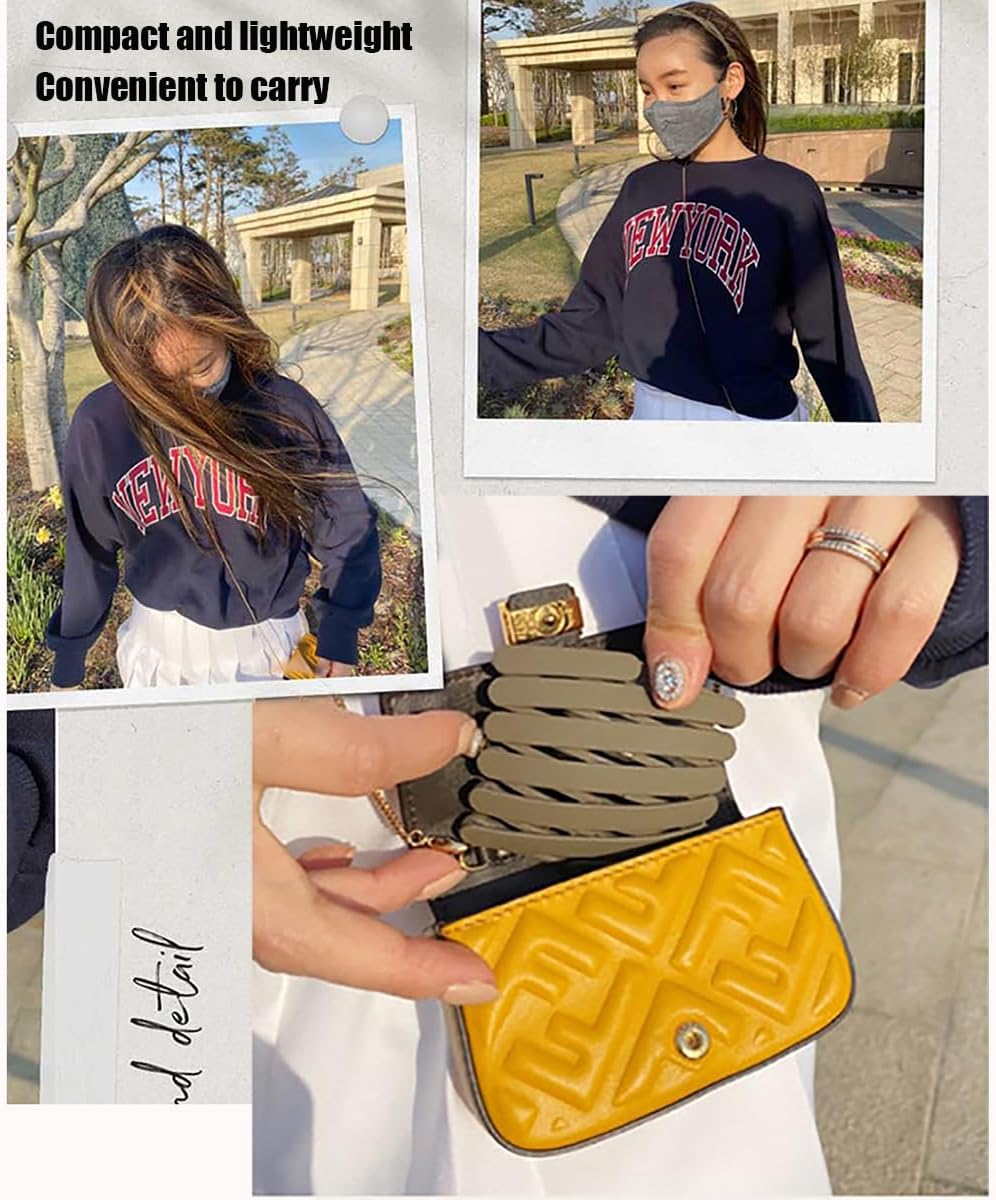 RUIENGCOMM 6 Pcs Hairbands Folding Headband Portable Travel Folding Headband Headbands for Women'S Hair Hair Accessories for Women Girls image number 1