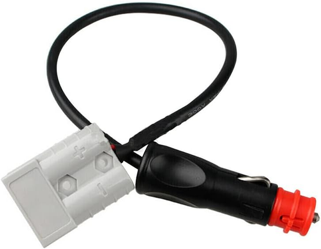 Anderson 50 Amp Plug to Merit Cigarette Plug Adapter 50Cm, High-Quality Connector for Automotive, RV, and Marine Use image number 2