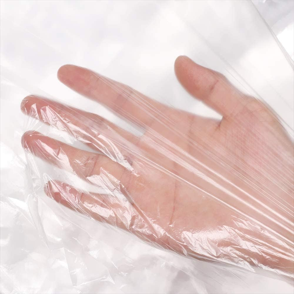 90X180Cm Disposable Massage Bed Cover, 100Pcs Disposable Use Bed Cover, Massage Table Sheet, Spa Bed Sheets, Salon Waxing Bed Film, Sofa Furniture Protector Plastic Cover Couch Shelter image number 4