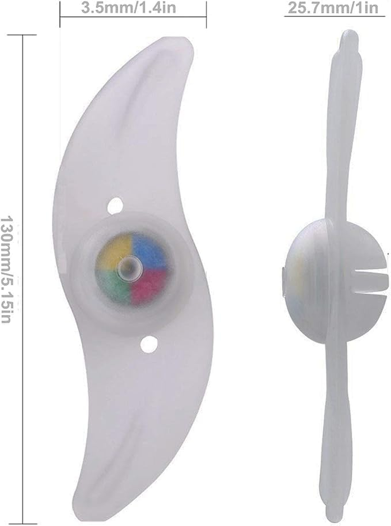 Bike Wheel Lights, 6 Pack Bicycle Wheel Spoke Light, Colorful Spokelit Lights for Bike, Bicycle Wheel Lights, Bicycle Flash LED Cycling Bike MTB Wheel Spoke Light image number 4