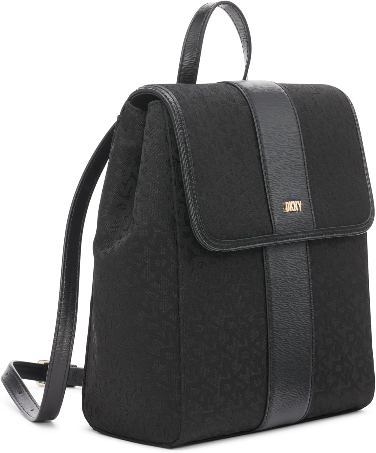 DKNY Women'S R31KFR76-XLB-1 Backpack, Black Logo/Black, Black Logo/Black, Einheitsgr&ouml;&szlig;e image number 1