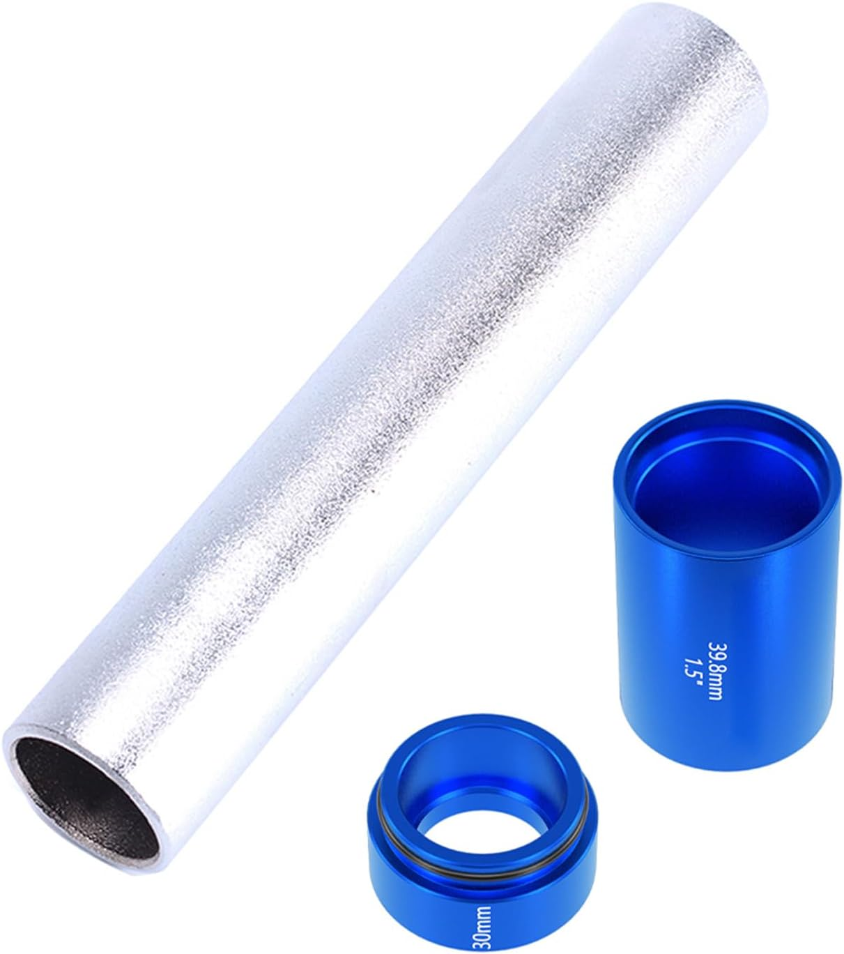 3PCS Bike Front Fork Crown Race Setting Tool, Bicycle Fork Nut Setting Installer, Aluminum Alloy Bicycles Front Forks Setter Driver Kit for 28.6Mm 1.5In 1.25In Bicycle Fronts Forks