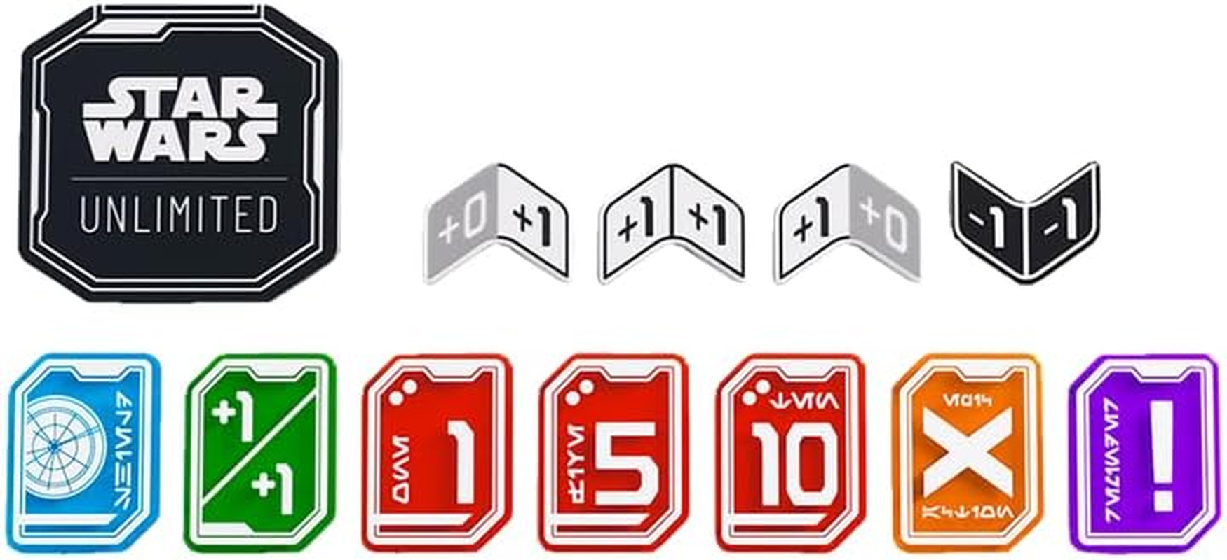 Gamegenic Star Wars Unlimited Acrylic Tokens image number 1