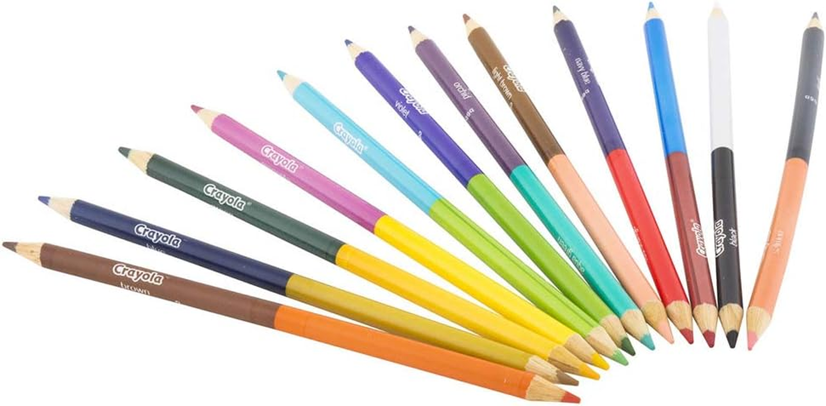 CRAYOLA 108125753 Dual Sided Pencils, Multi image number 5