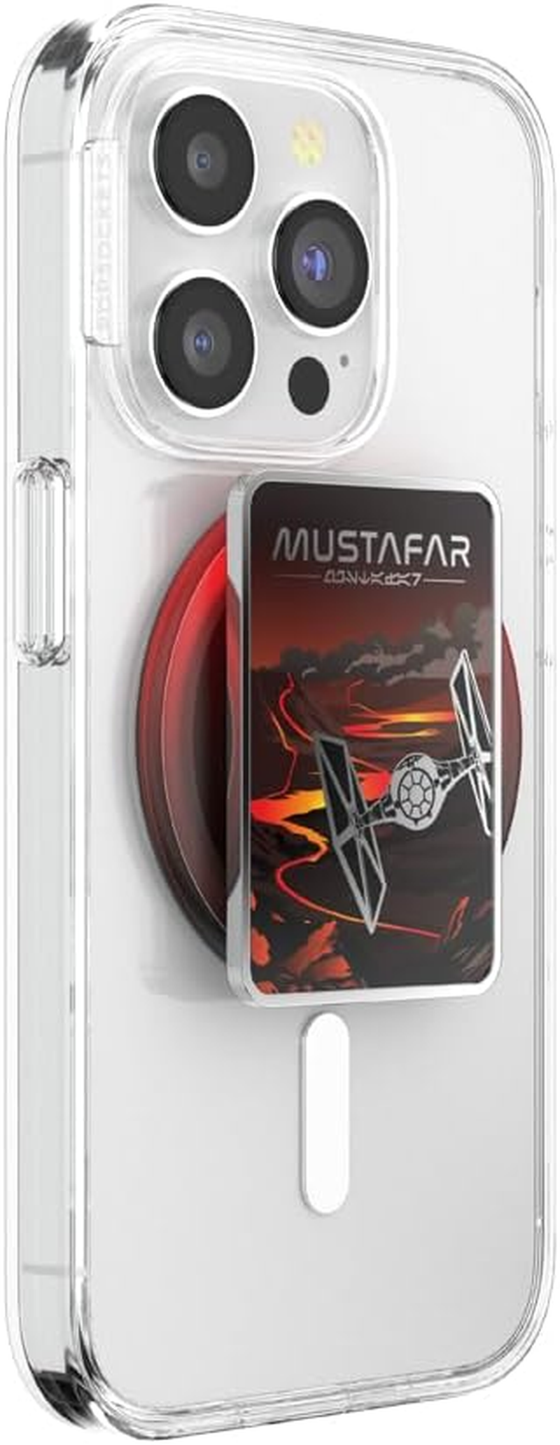 Popsockets Phone Grip for Magsafe with Kickstand, Magnetic Stand, Swappable Top, Secure Hold for Iphone Magsafe Cases, Phone & Tablet Grip, Starwars - Enamel Welcome to Mustafar image number 5