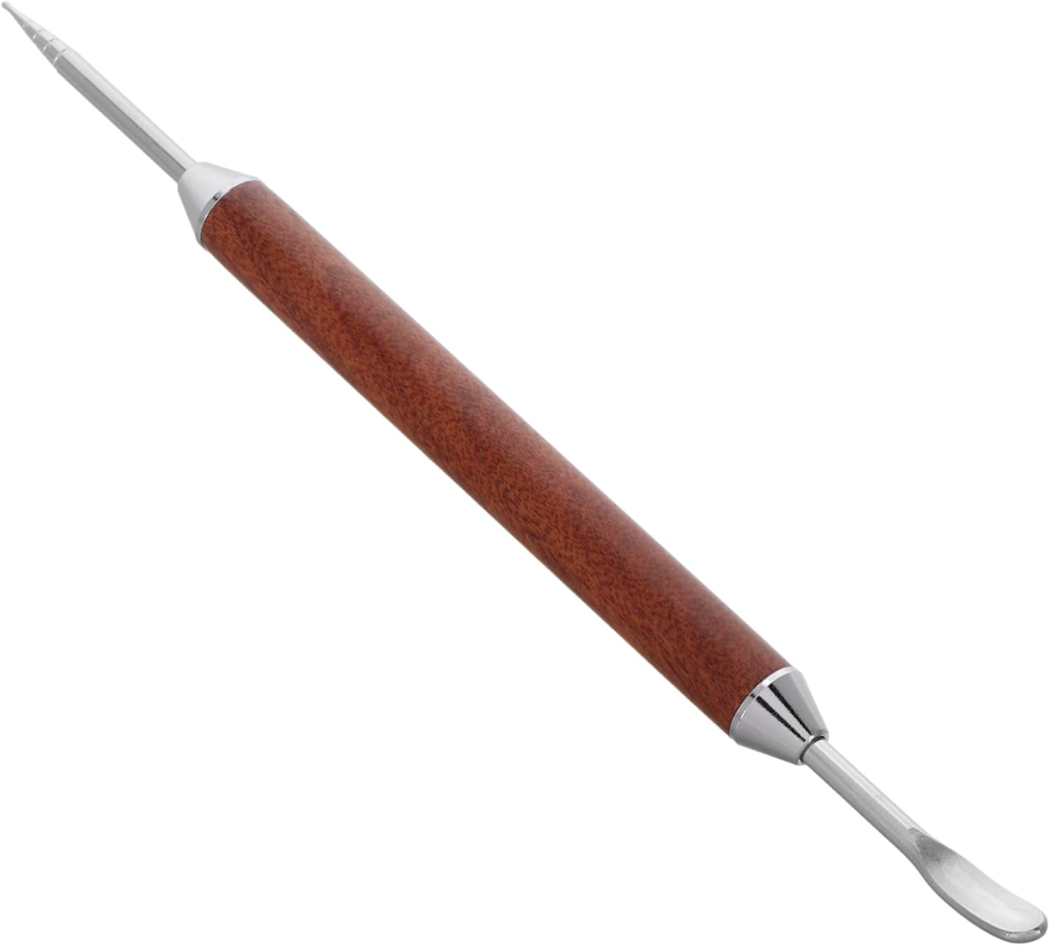 HOOTNEE Wooden Latte Art Needle Espresso Tool Set Robust Stainless Steel Stirrer Carved Handle for Coffee Tea Lovers image number 6