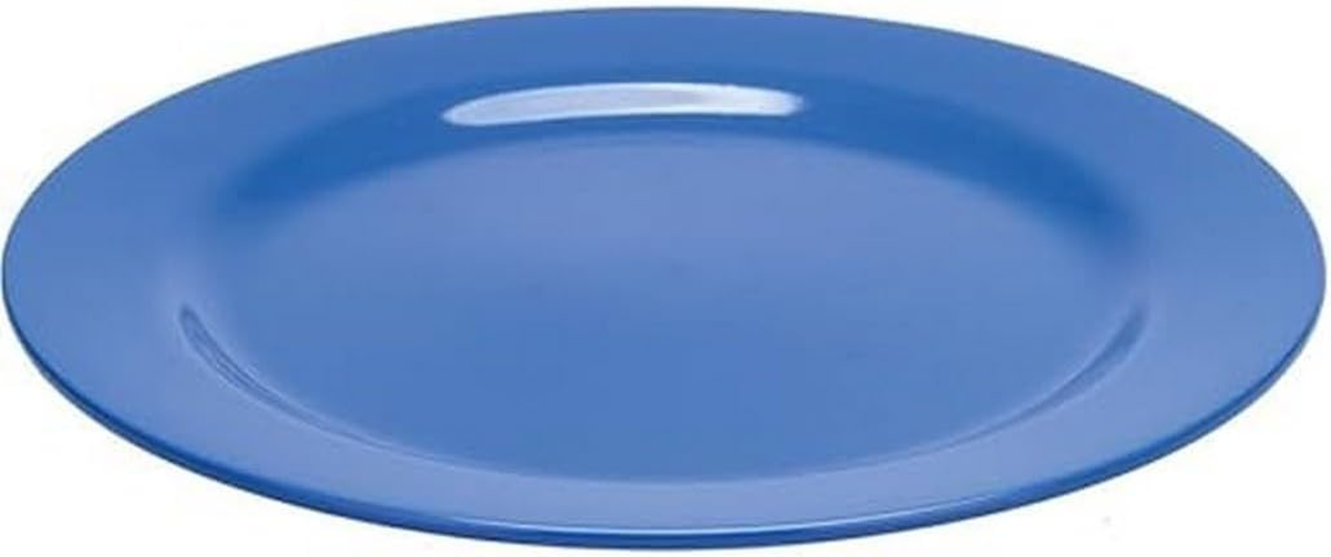 Oztrail Melamine round Dinner Plate Dish Outdoor Picnic Camping Tableware BLU
