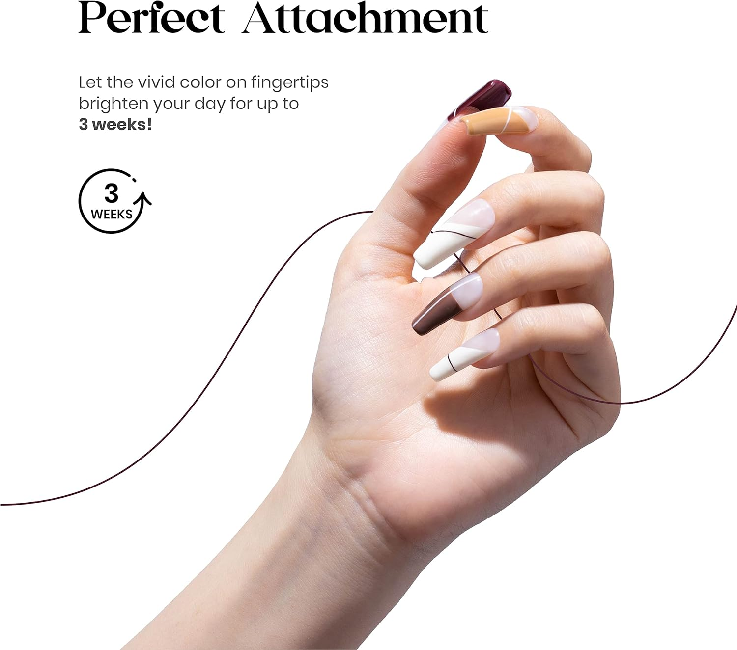 Beetles Gel Polish Red Gel Nail Polish Set, 6 Colors Modern Retro Brown Burgundy Red Gold Glitter Gel Polish Wine Red Gel Nail Kit Soak off Nail Lamp Uv LED Nail Art DIY Home Minicure Nails image number 2