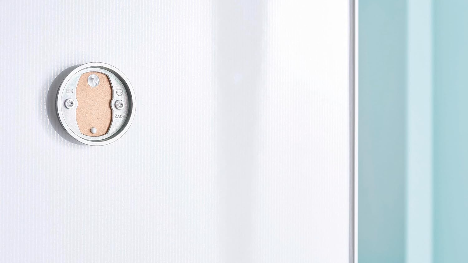 Tesa LOXX Spare Toilet Paper Holder - No Drill Wall Mounted Toilet Roll Holder Made of Chrome-Plated Metal, Stainless - Waterproof - Includes Removable Glue Solution image number 1