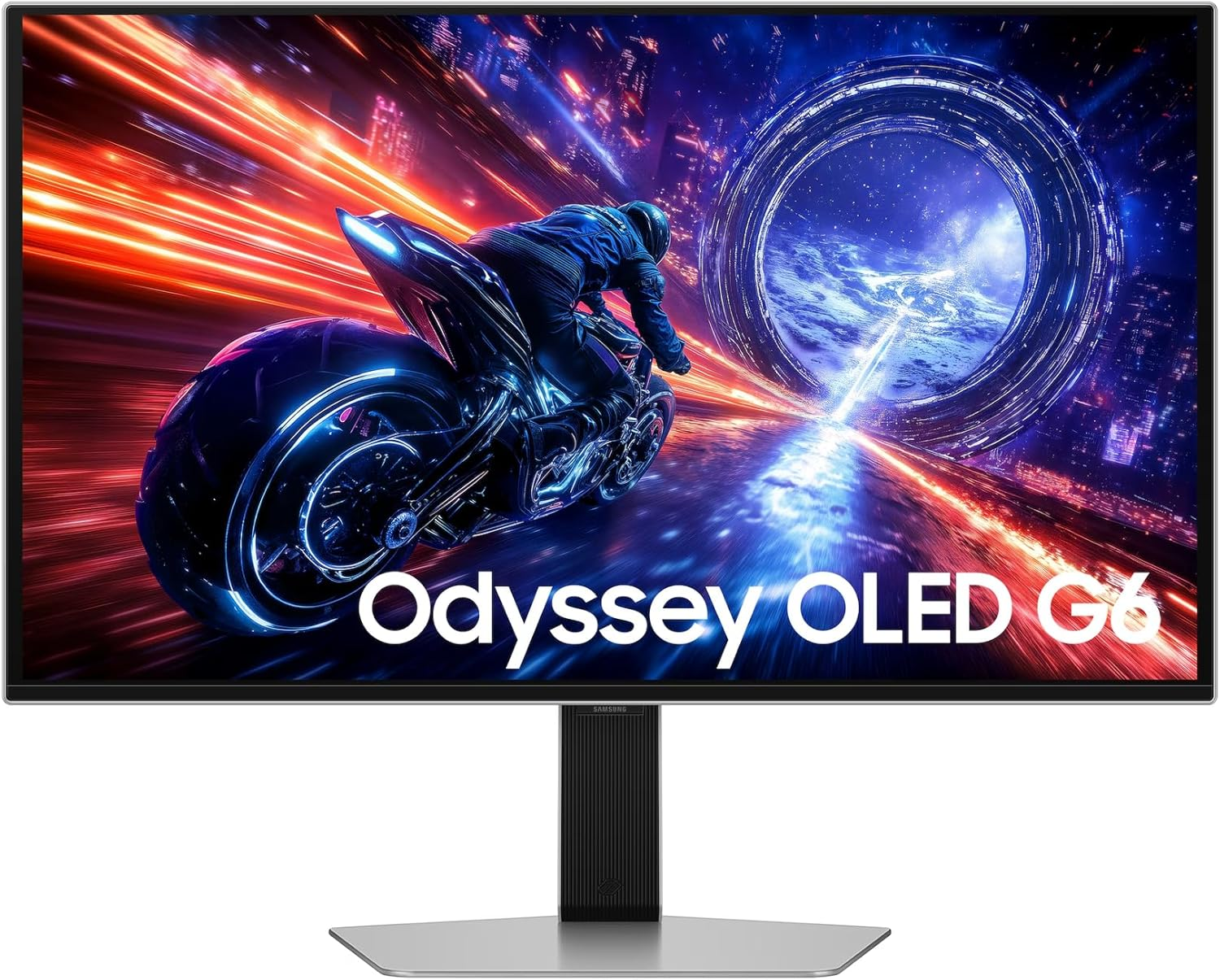 27" Samsung Odyssey G6 G60SF QHD 500Hz QD-OLED Gaming Monitor image number 2