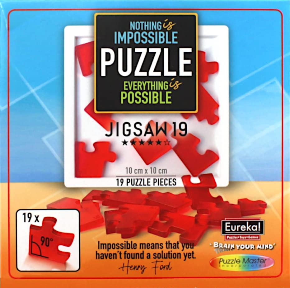 Eureka Nothing Is Impossible Jigsaw Puzzle (19 Pieces) image number 2
