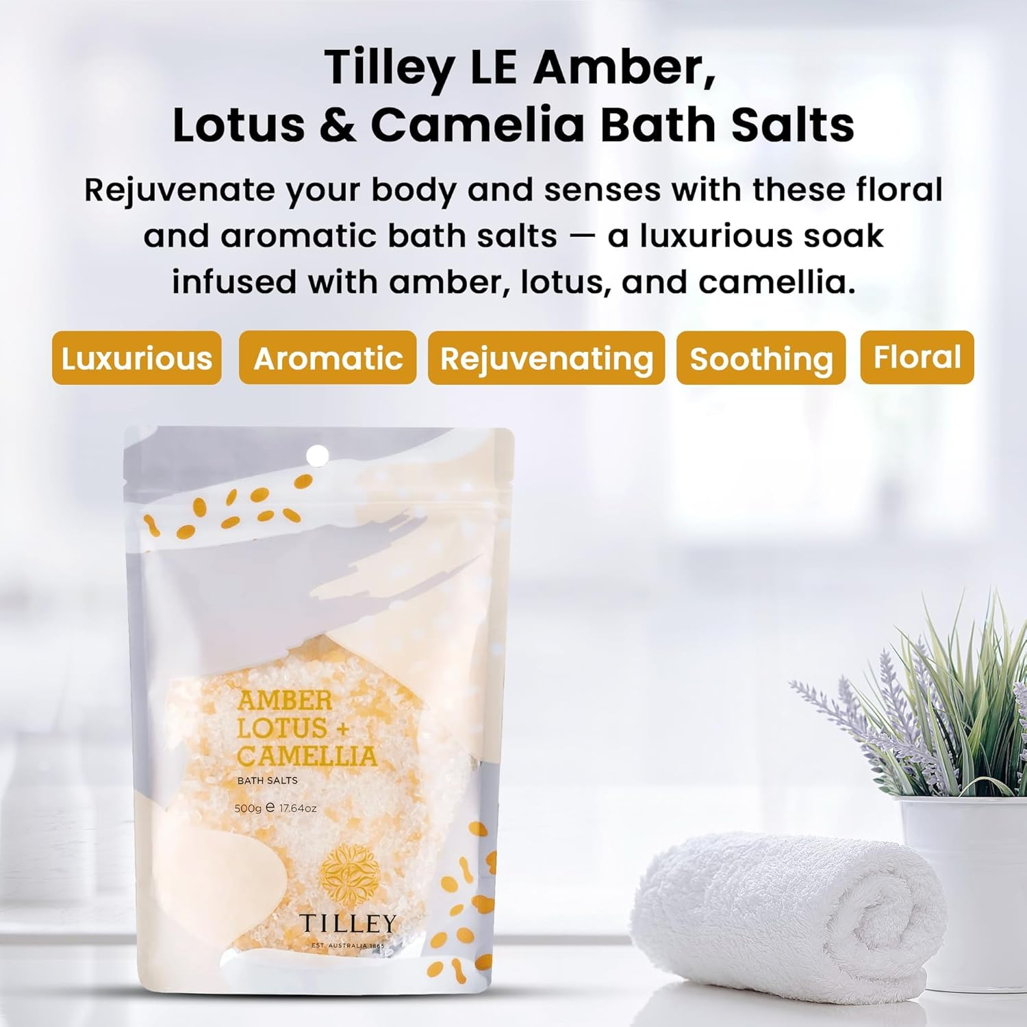 Luxury Wine & Pamper Gift Hamper, Quality Chardonnay & Tilley Bath Essentials, Perfect Birthday or Thank You Gift Set image number 3