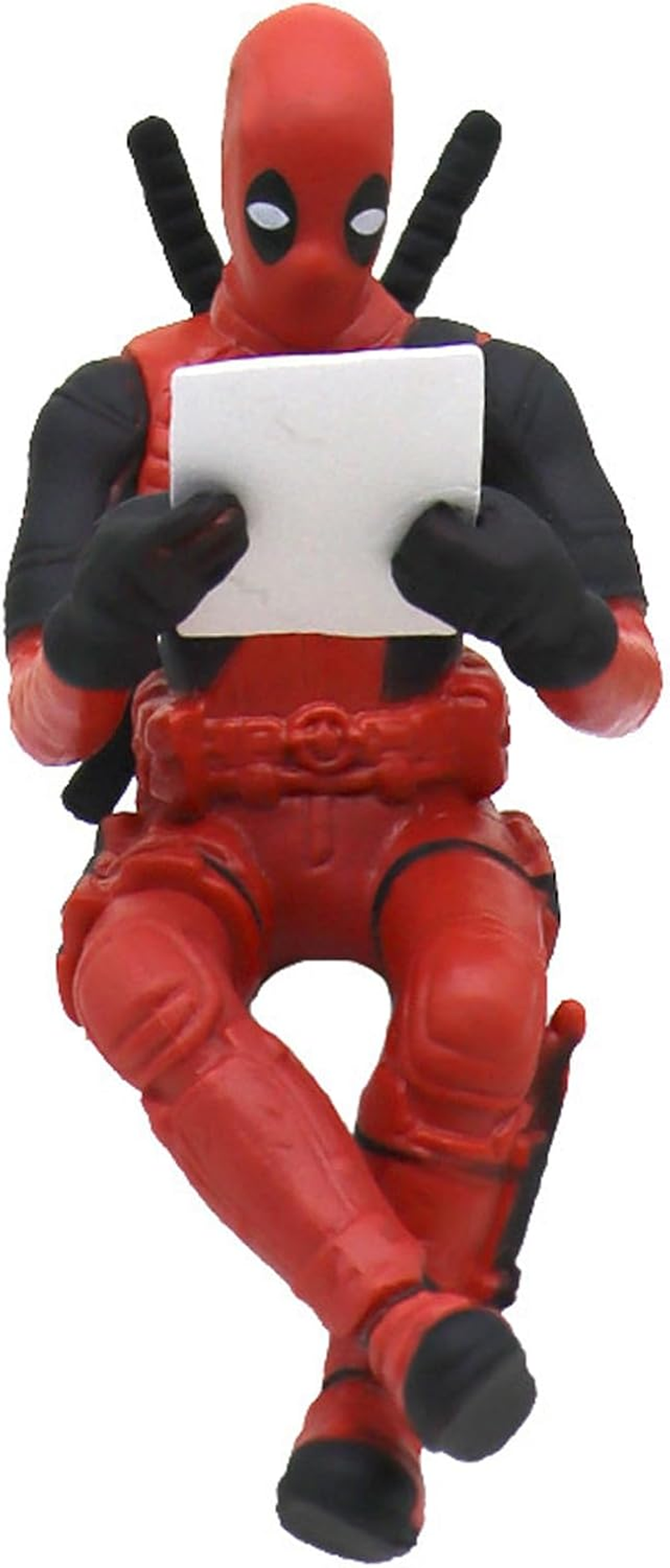 1PCS Deadpool Model Ornaments Home Office Desk Charm Christmas Ornaments Auto Motorcycle Truck Decoration（Sitting Style） image number 5