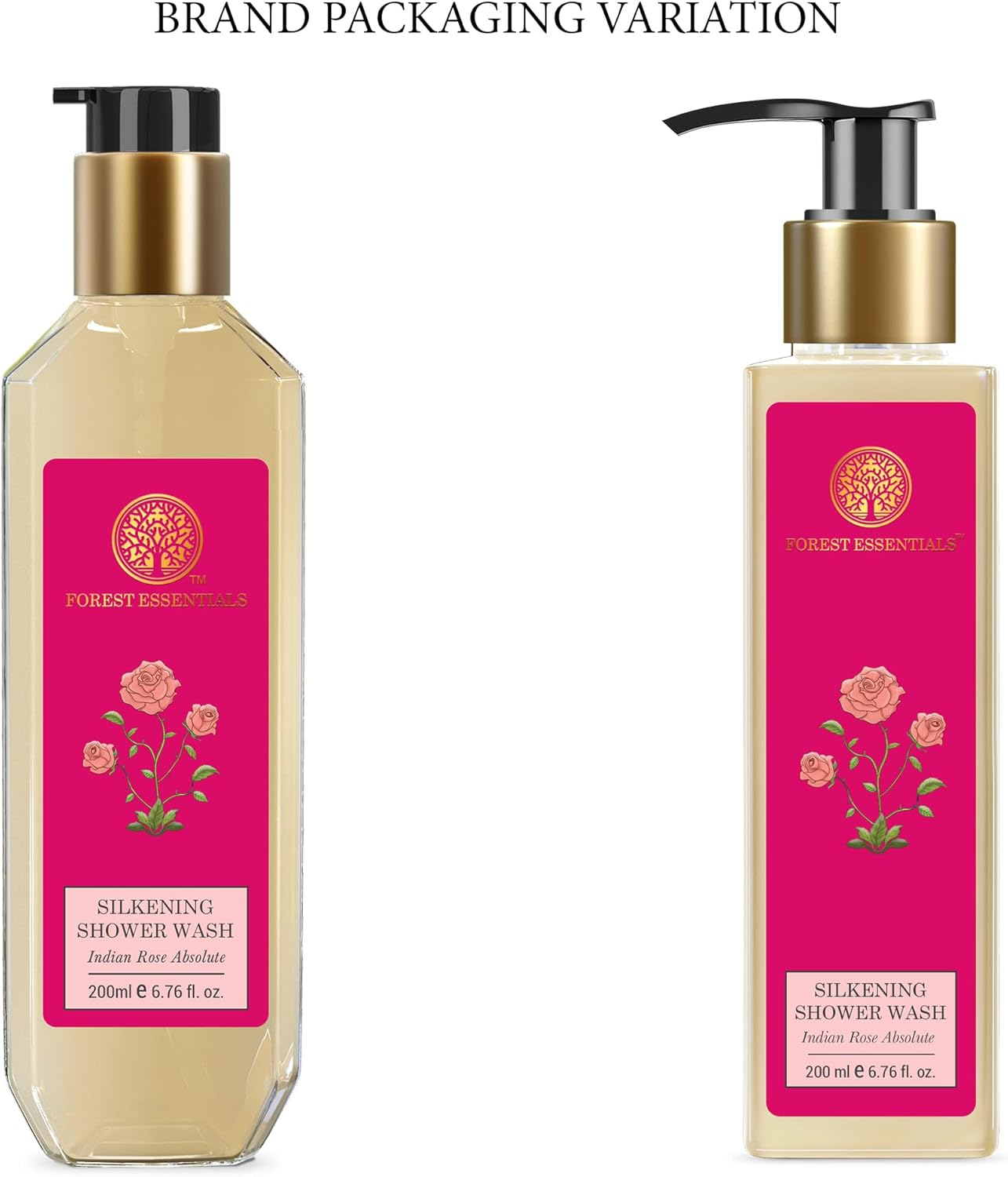 Forest Essentials Silkening Shower Wash Indian Rose Absolute 200 Ml by Indianmedicalstore image number 1