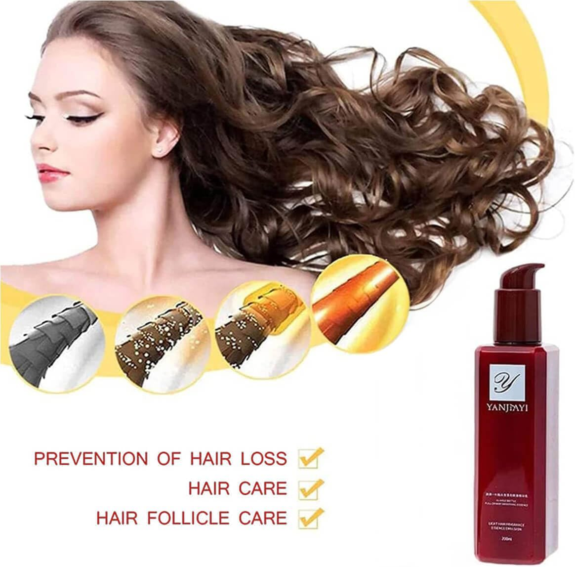 Magic Hair Care, No Rinse Hair, Magic Hair Care, No Rinse after Shampoo (1 Bottle) - 1 Bottle image number 5