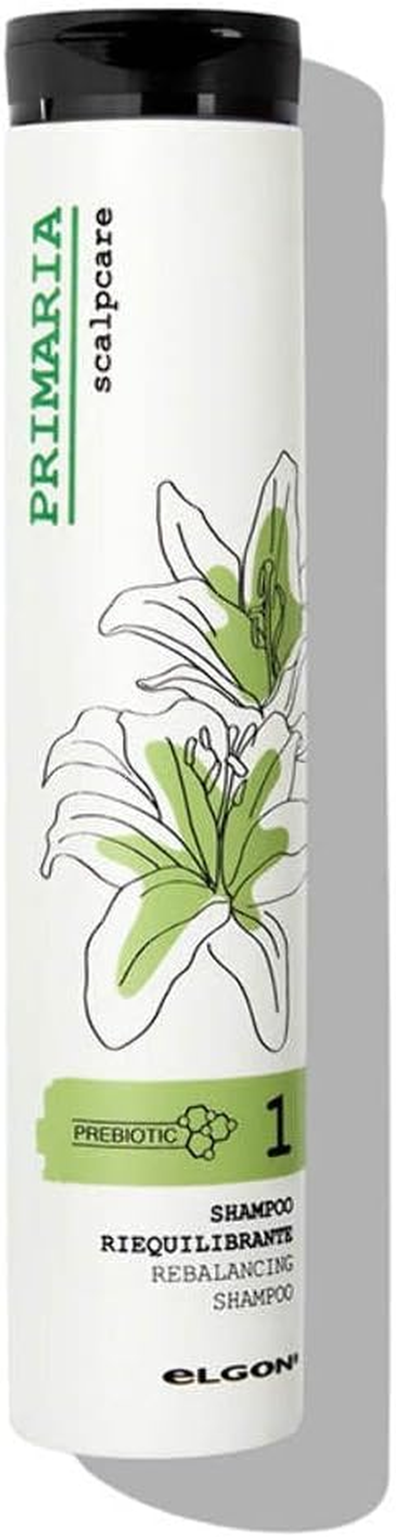 Elgon Primaria Rebalancing Shampoo 1, 250 Ml Shampoo with White Clay for Oily Scalp