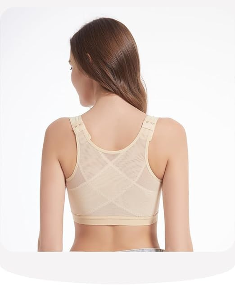 Women'S Underwear Microfibre Post Surgery Bra Large Size Non Steel Ring Postoperative Underwear image number 3