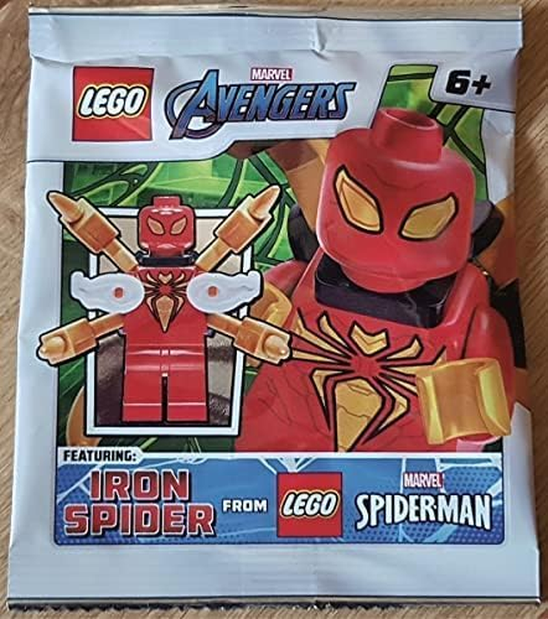 Marvel Super Heroes Iron Spider Mini Figure Foil Pack Set 242108 (Bags)