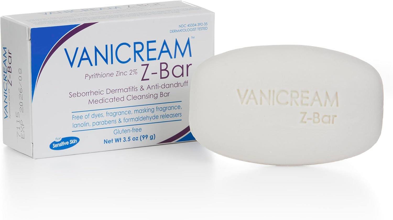Vanicream&trade; 2% Pyrithione Zinc Z-Bar