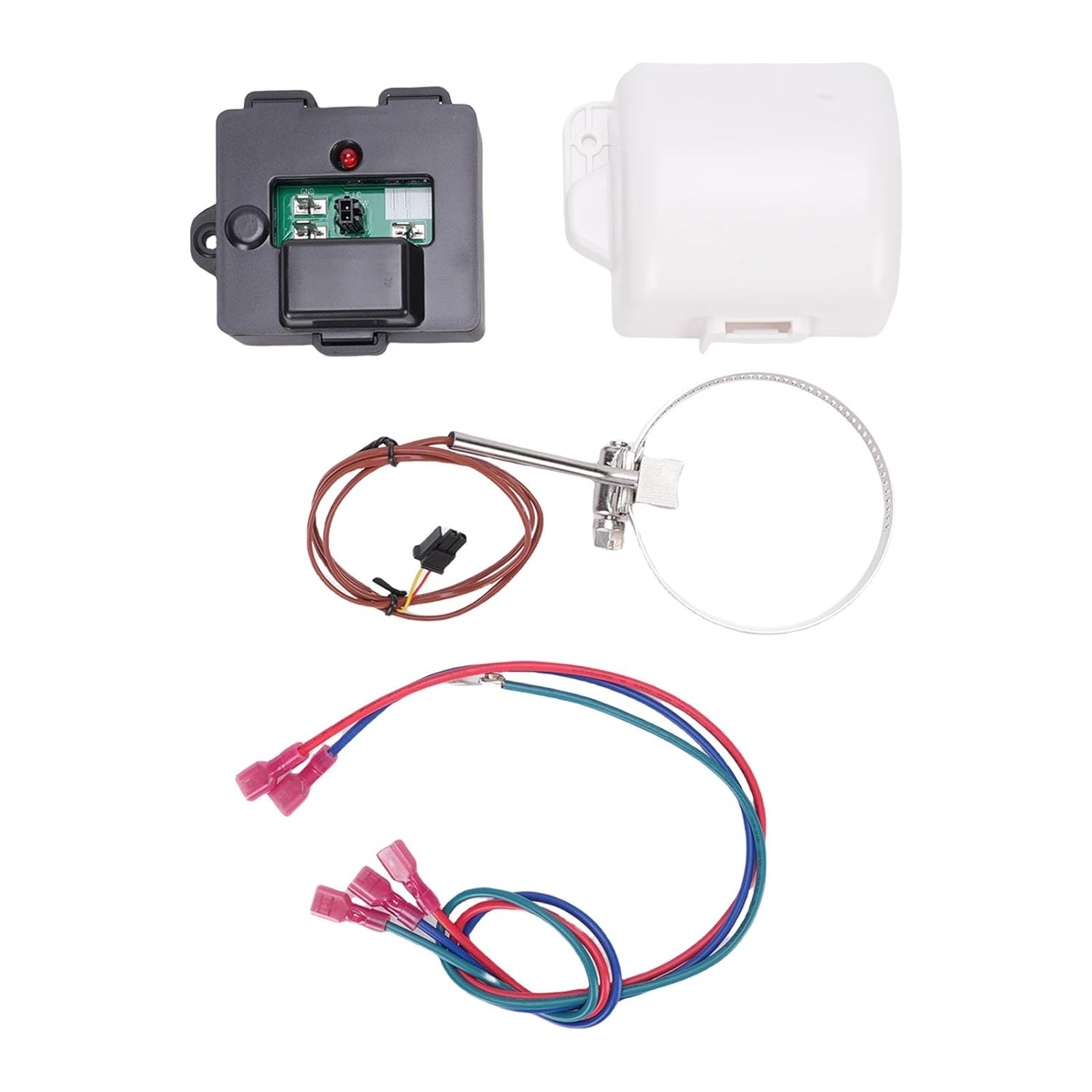 Dpofirs RV Refrigerator Temperature Monitor with Automatic Voltage Monitor for Norcold 2118 1200 Series 637360 Outdoor Camping Refrigerator Control Kit image number 4