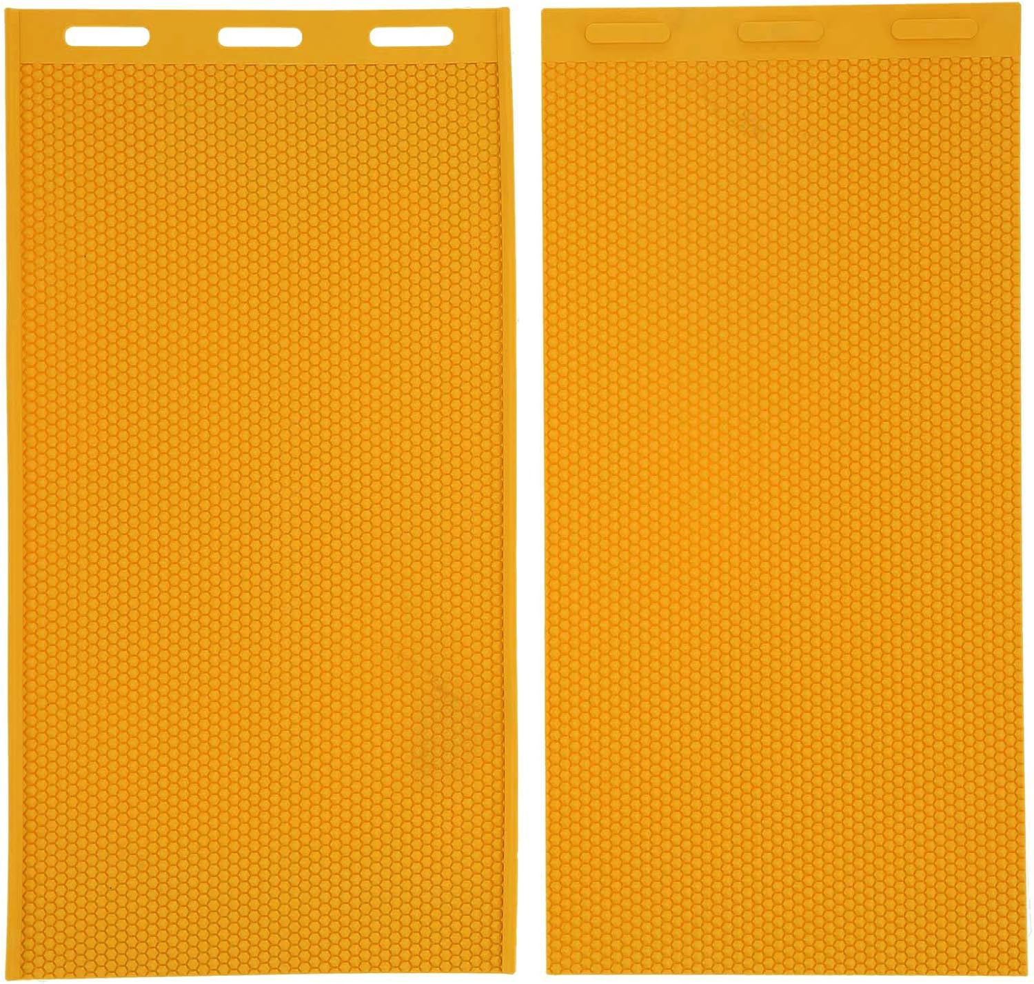 Beeswax Press 5.4Mm Comb Foundation Sheet for Beekeeping Supplies Yellow 2Pcs image number 5