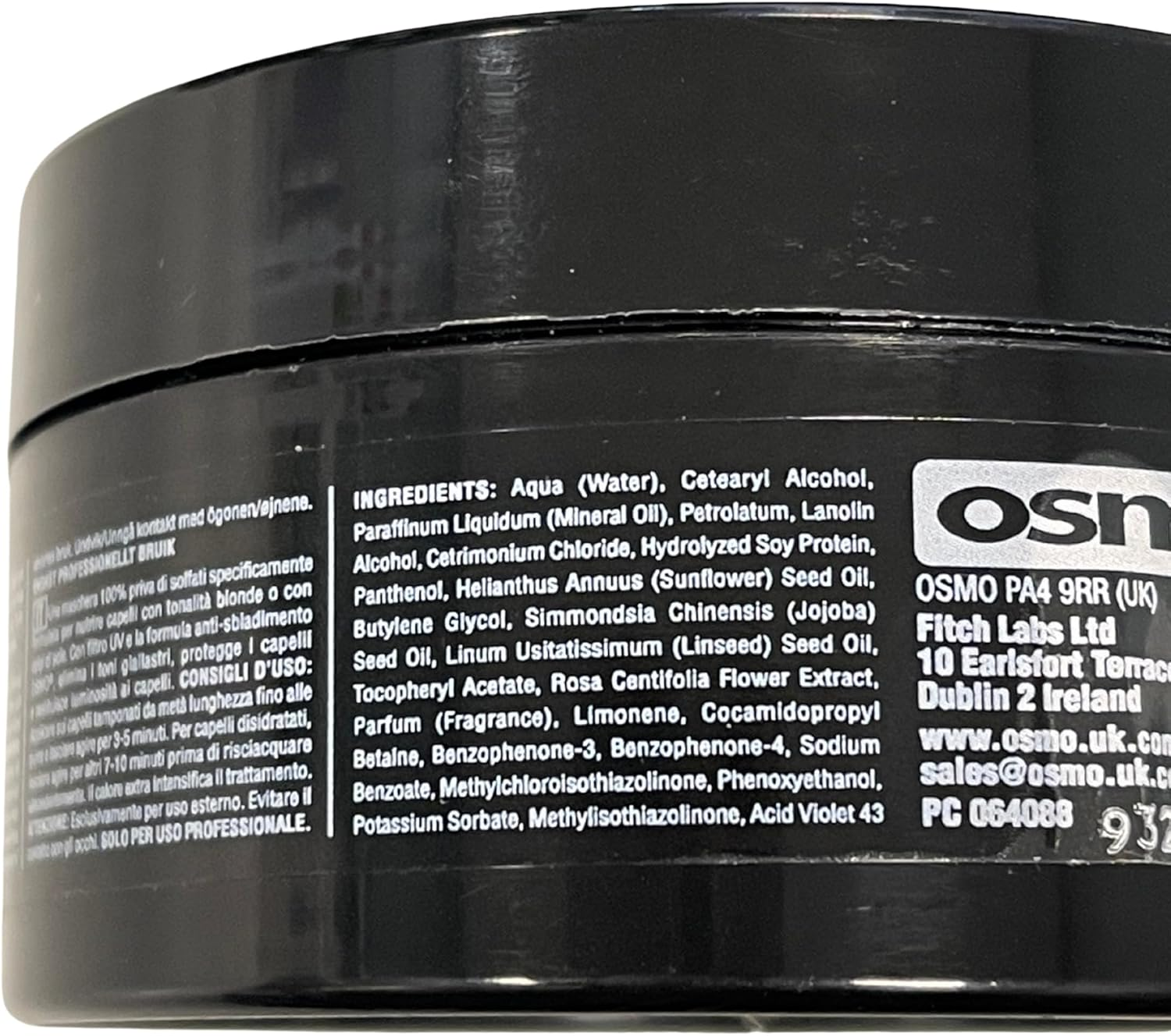 Osmo Silvering Violet Mask, 3.38 Ounce