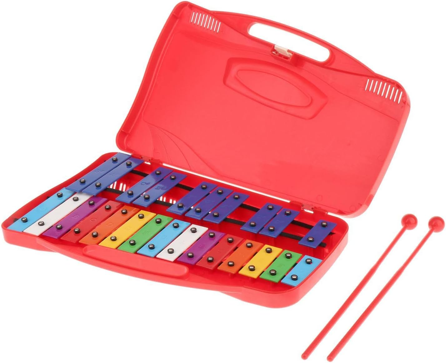 Professional 25 Note Xylophone for Preschool Children Percussion, Blue