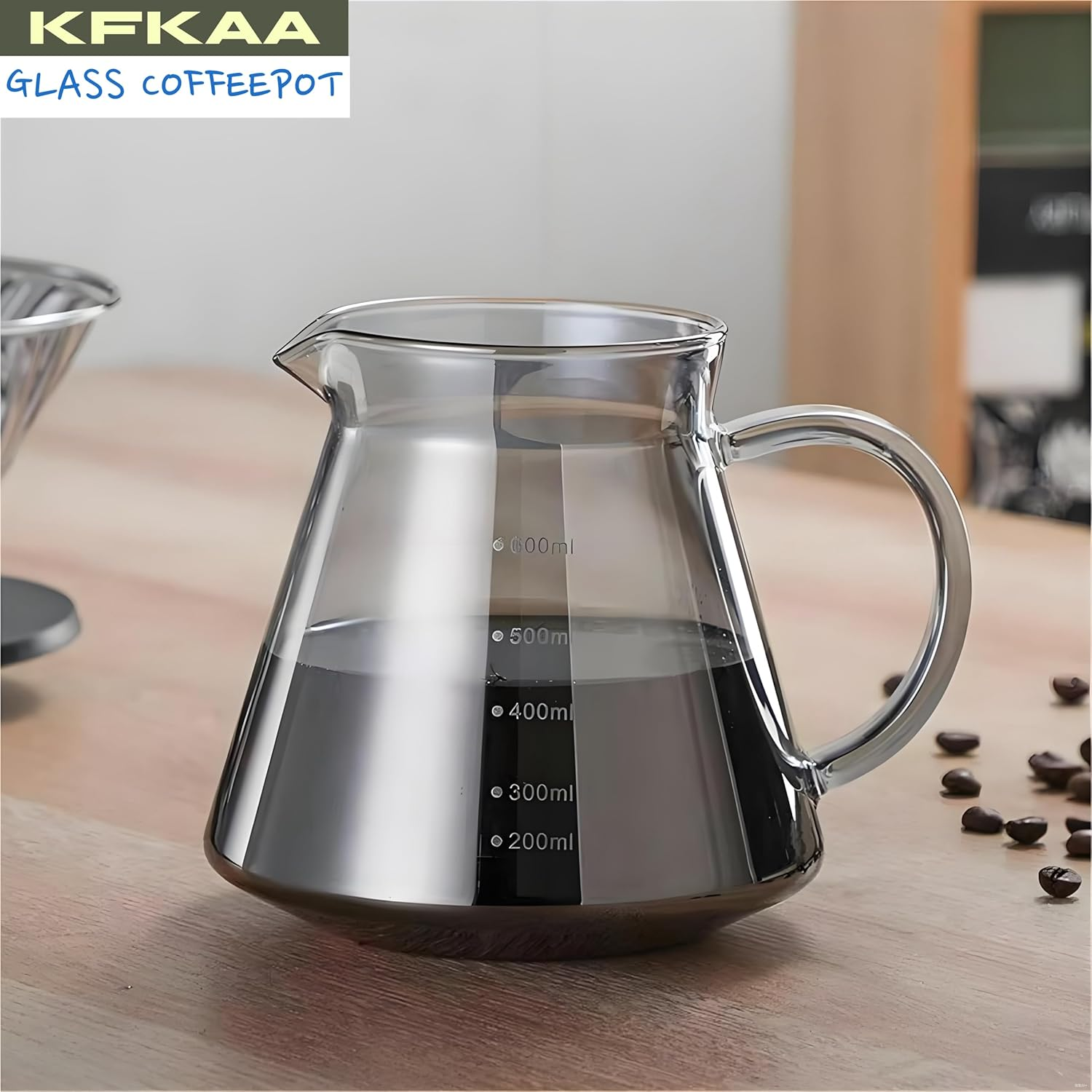 Pour over Coffee Maker 20Oz/600Ml Drip Coffee Machine for Home Cafe Office image number 3