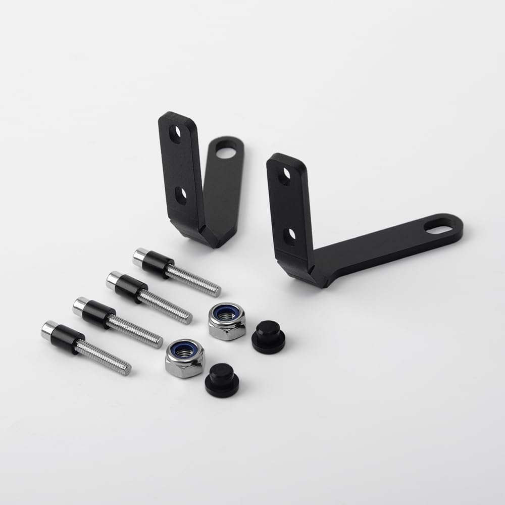 WOOGA Rearview Mirror Upside down Bracket,Motorcycle Handlebar Rear View Side Mirror Flipped Bracket, down Adaptor Bracket Expansion Stand Fit for Ho&Nda Rebel CMX 250/300/500 Accessories 2017-2024 image number 4