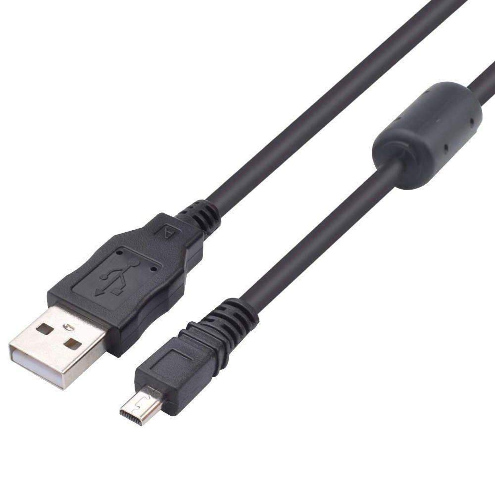 GONOLOWAY Replacement USB Cable 8Pin Camera Transfer Data Sync Charging Cord Compatible with Digital Camera DSC-H200 H300 DSC-W710 W730 W800 W810 W830 W370 (3.3Ft) image number 4