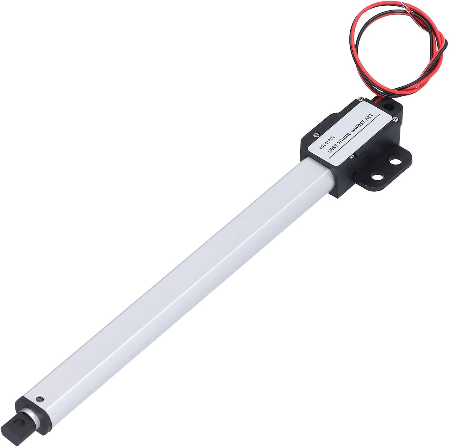 Mini Linear Actuator, 12V 150Mm Stroke High Speed Electric Micro Linear Actuator, Built in Limit Switches Low Noise Short Circuit Mini Electric Linear Actuator for Robot (Stroke 150Mm-8Mm/S-70N) image number 2