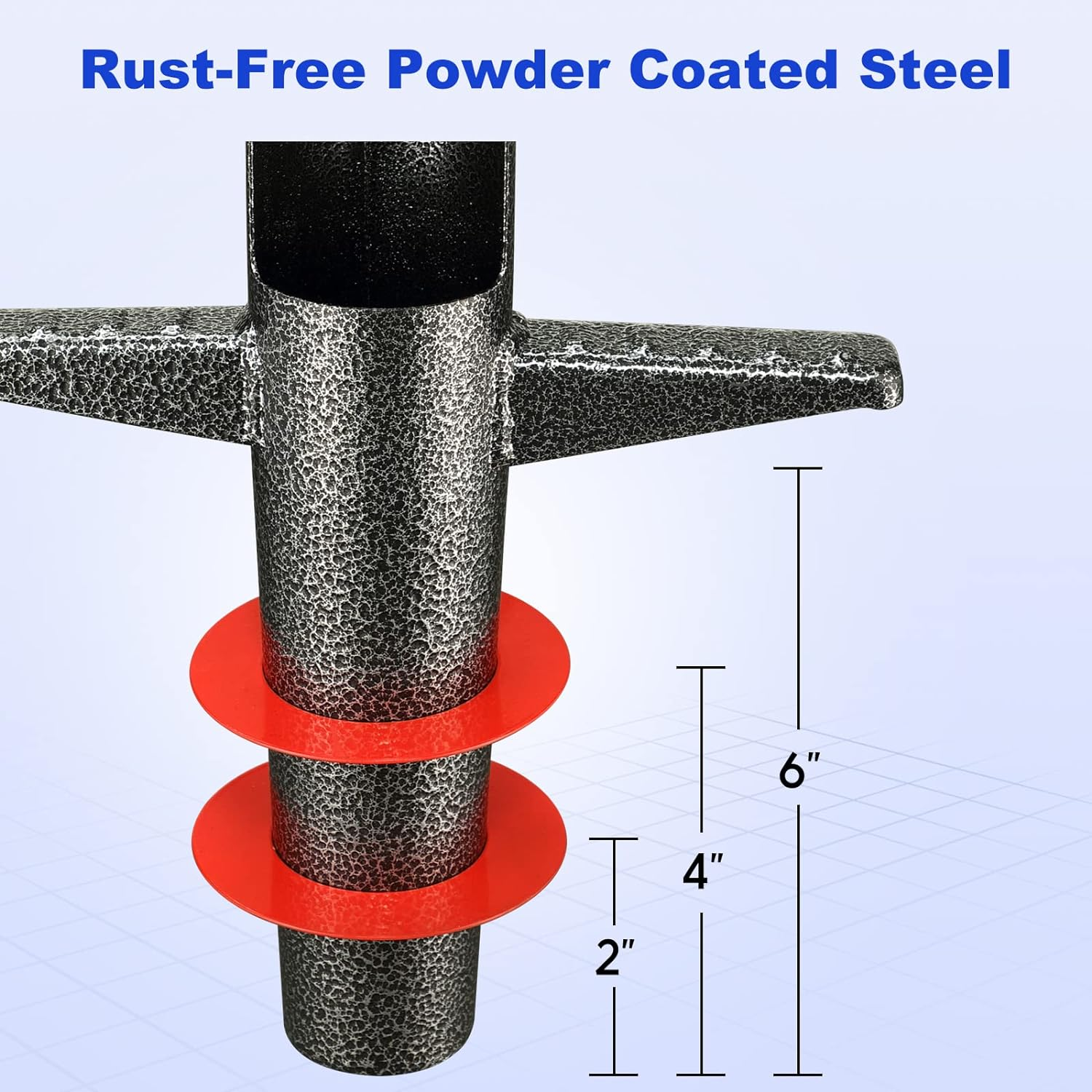 Bulb Planter Garden Sod Plugger with Ergonomic Masual Handle,Heavy Duty Planting Tools for Digging Holes to Plant Spring Flowers Bulbs,Bedding Plants,Tulips,Crocus,Dahlias,Gladiolus,Lilies image number 3