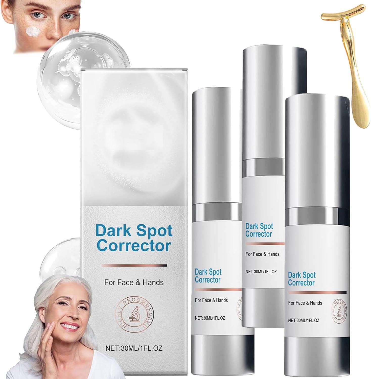 Feline Dark Spot Corrector, Feline Skinscience Cream, Brightens Skin, Reduces Hyperpigmentation, Restores Your Natural Glow, Face, Hands, Arms, and Legs (#1Pc)