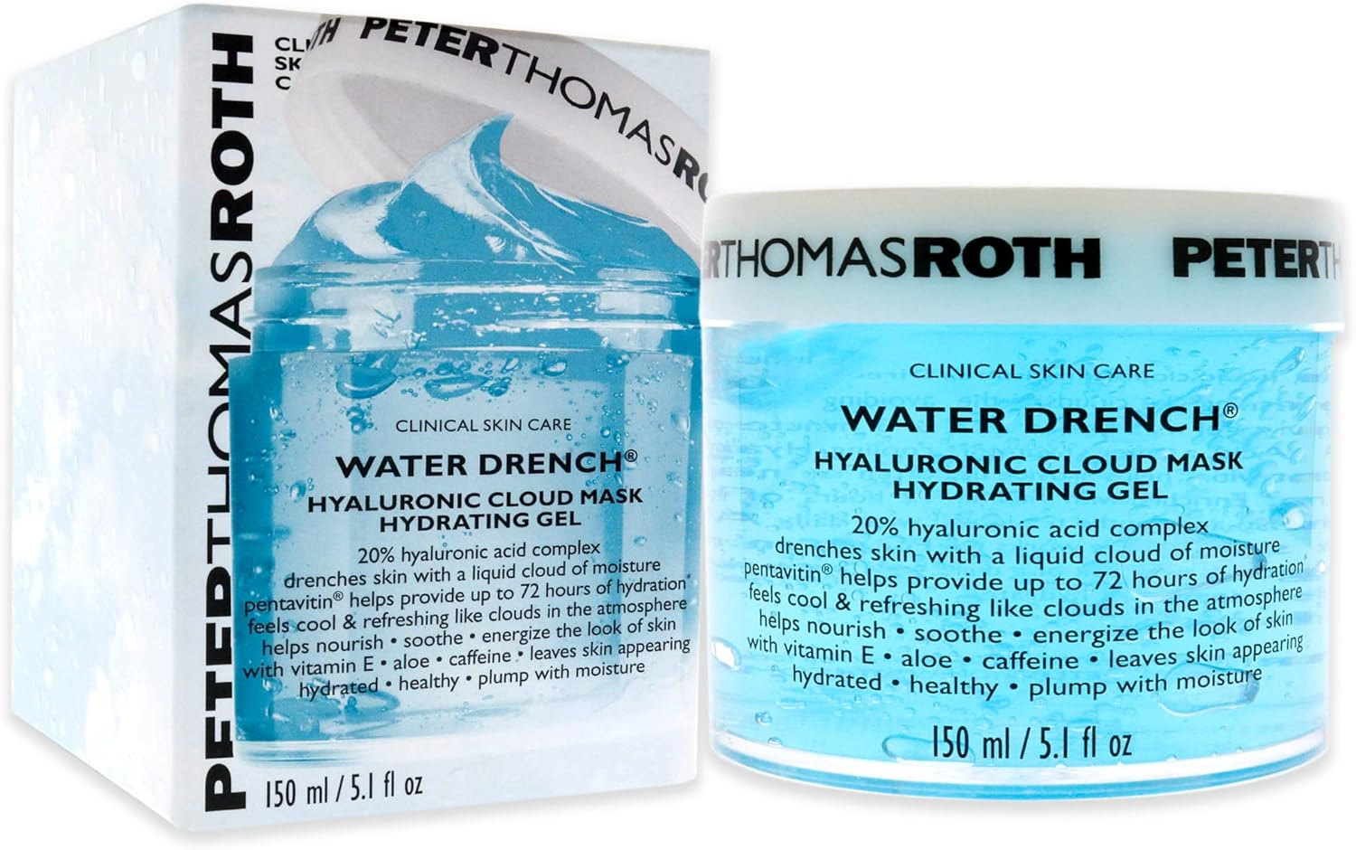 Peter Thomas Roth Water Drench Hyaluronic Cloud Hydrating Gel, 150.82 Ml