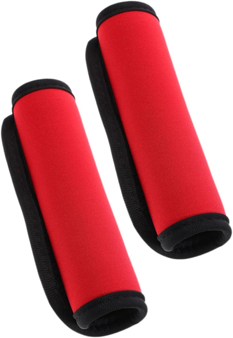 WESIEVYA 2Pcs Reusable Luggage Handle Wrap Covers Suitcase Handle Grips for Moving Bags image number 5