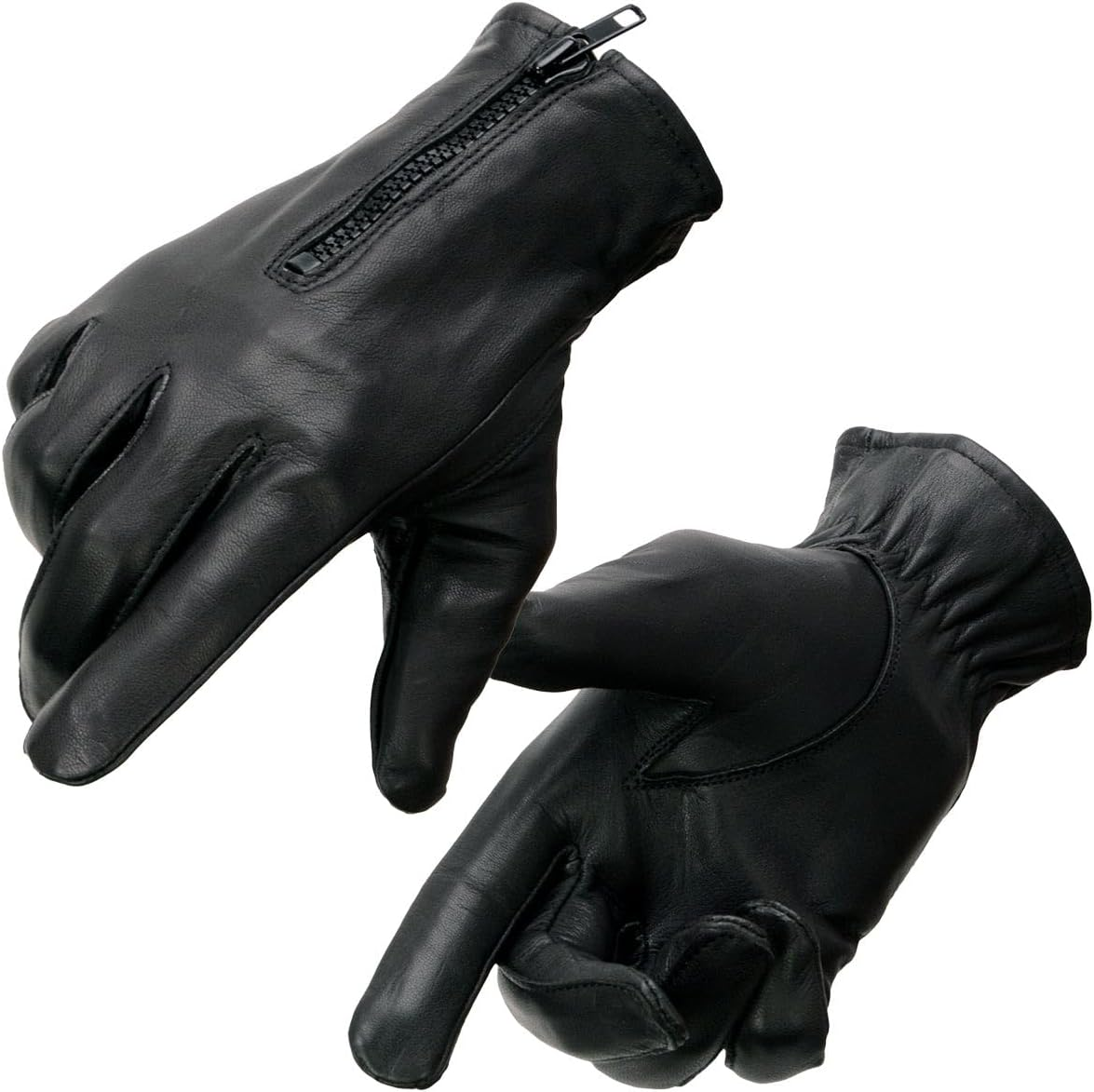 Milwaukee Men'S Driving Gloves with Zipper (Black, Xx-Large) image number 4