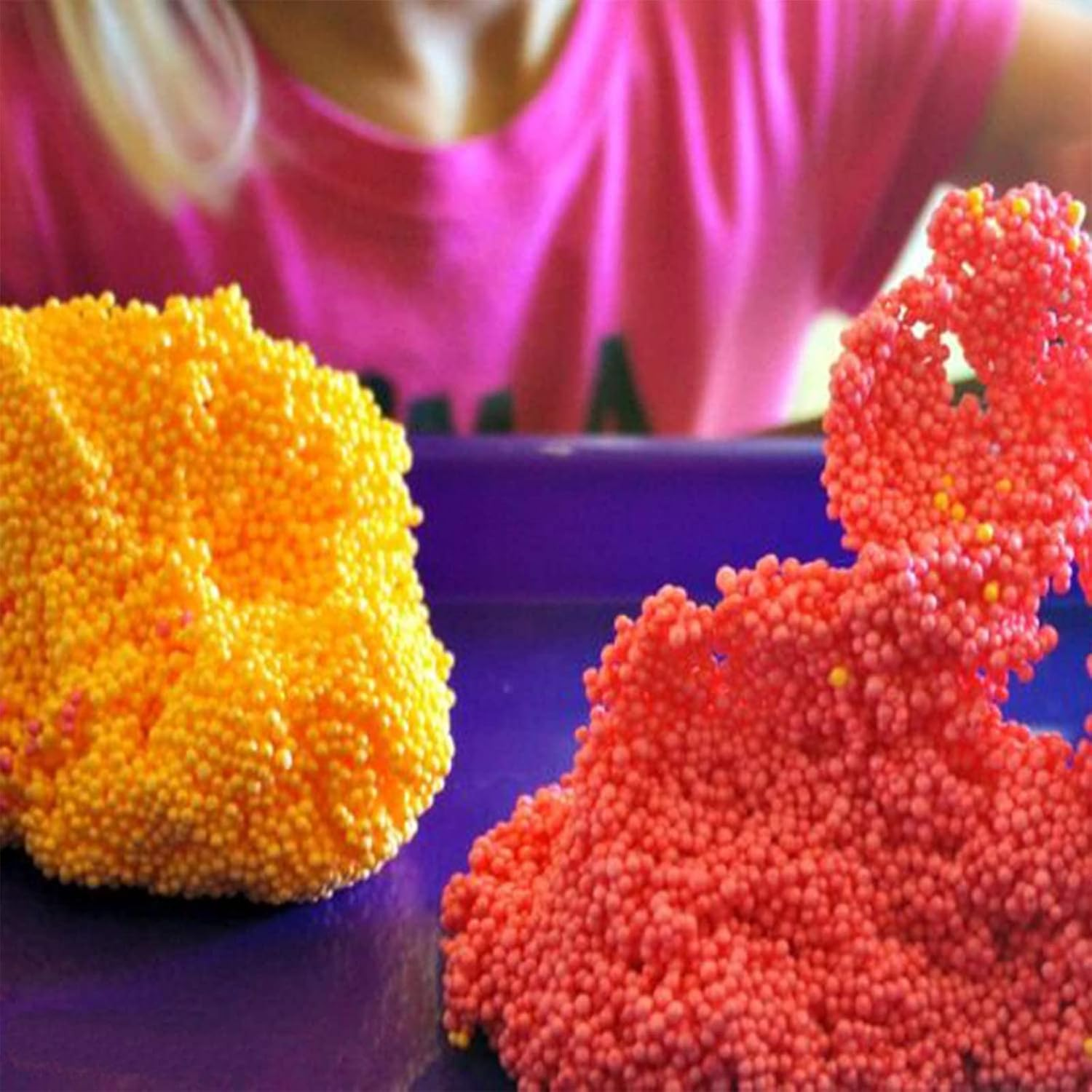 Mikoom Floam 6 Colors Fun Foam for Toddlers Giant Foam Clay image number 6